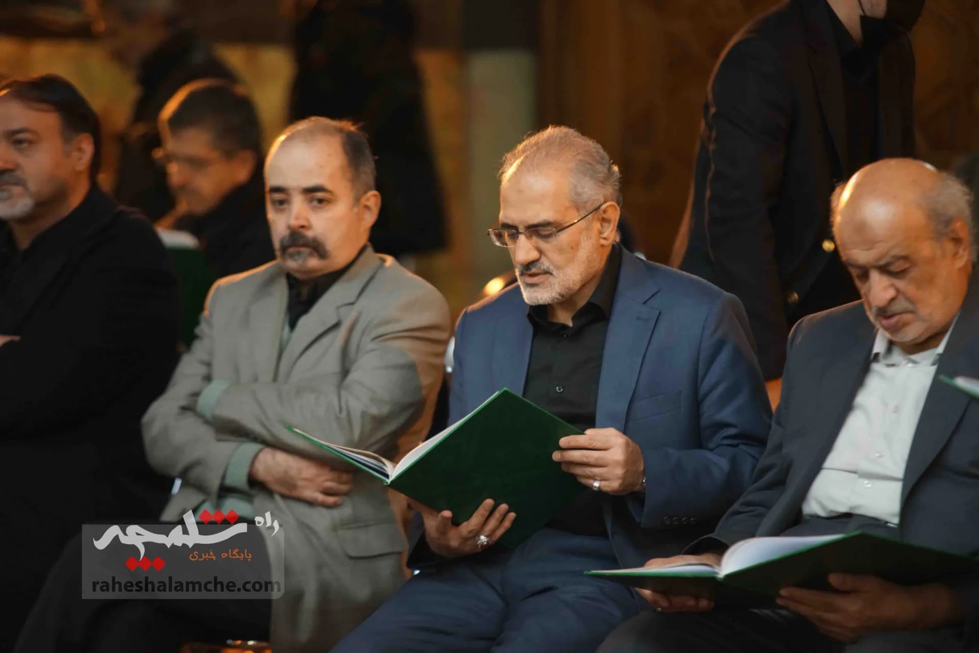 مراسم ختم مادر همسر آملی لاریجانی برگزار شد +تصاویر — تصویر 5