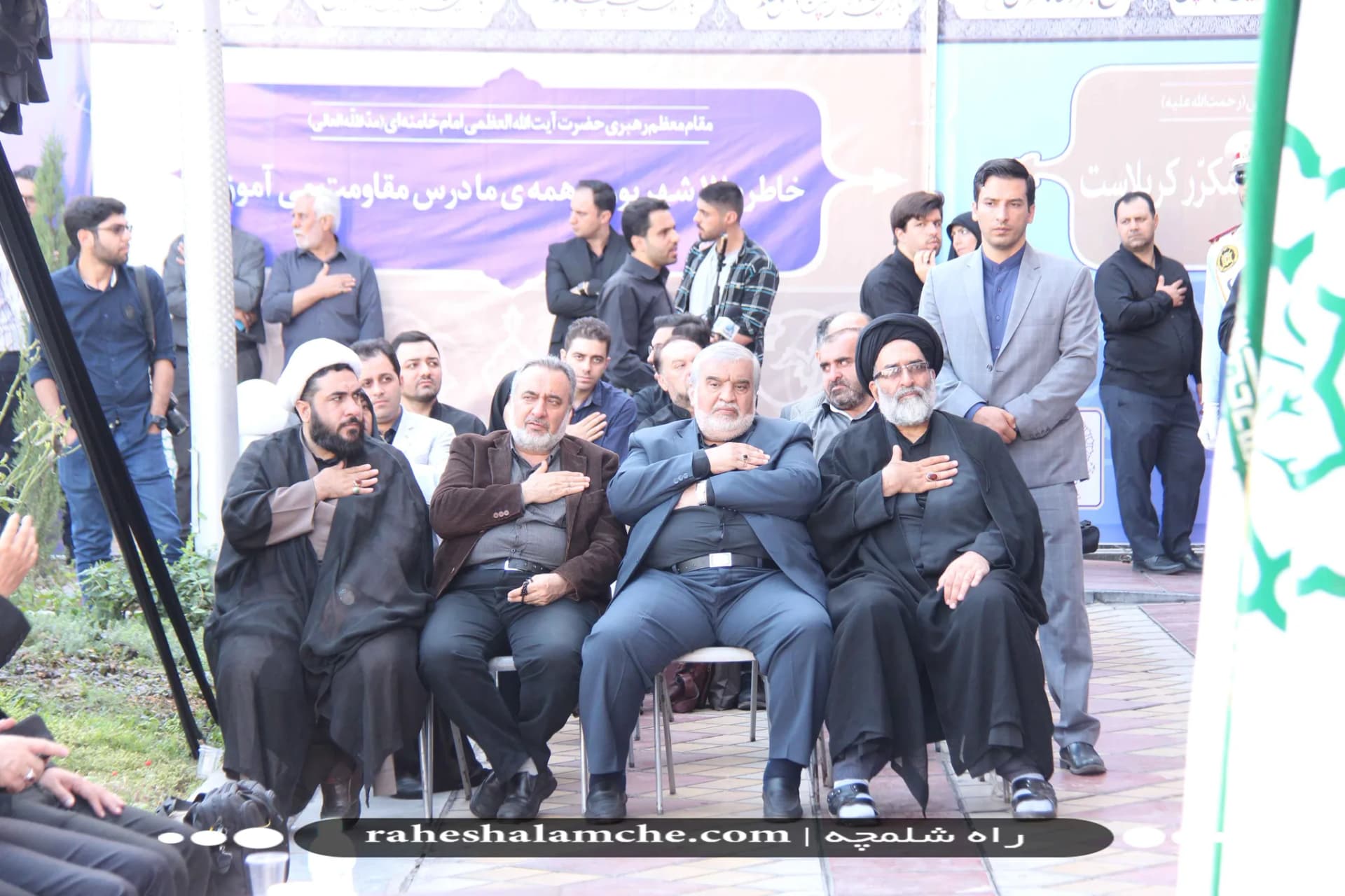 مراسم چهلویکمین گرامیداشت یومالله 17 شهریور برگزار شد/ تصاویر — تصویر 9
