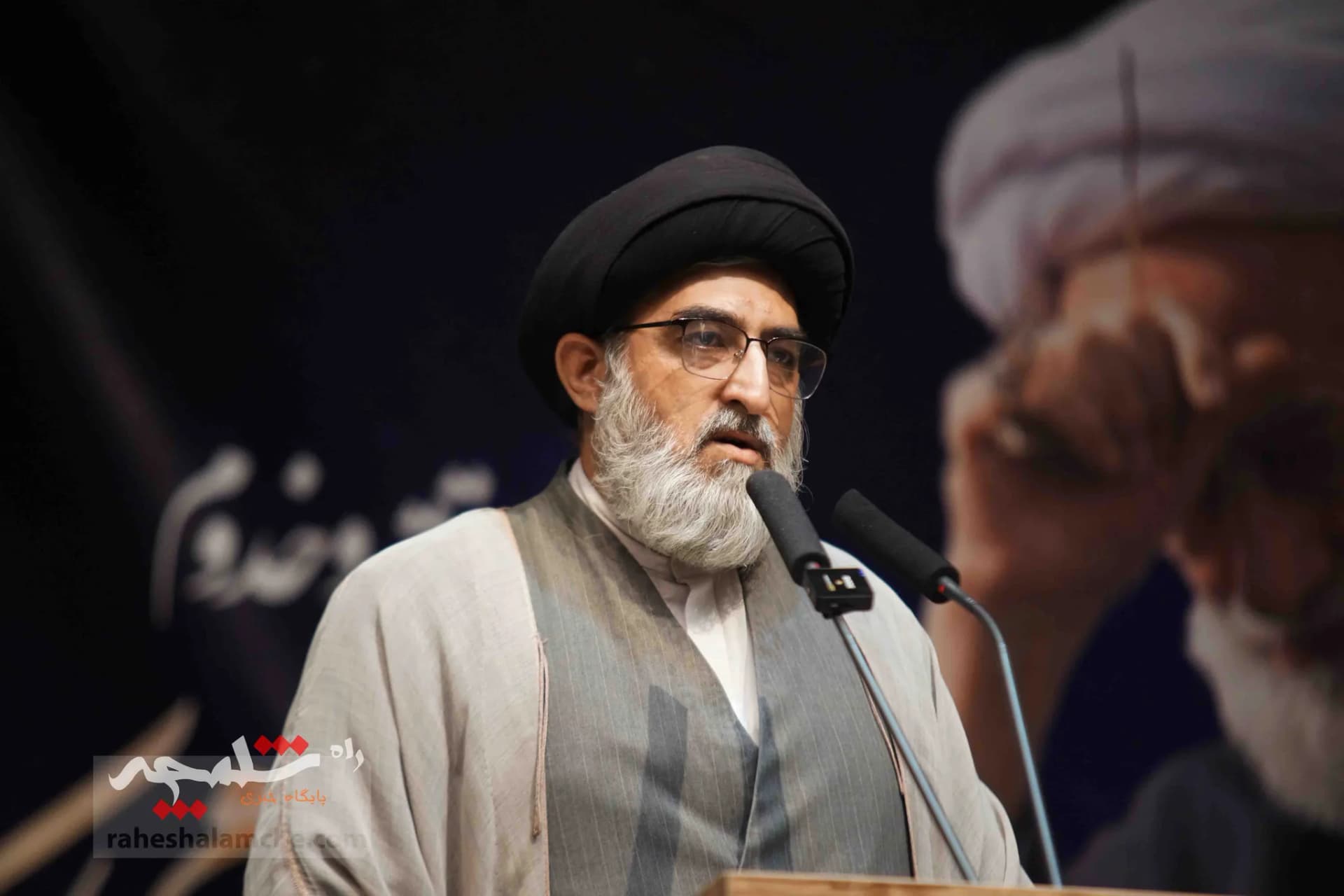 از مهدی هاشمی تا علی لاریجانی در مراسم چهلم آیتالله امامی کاشانی +تصاویر — تصویر 10