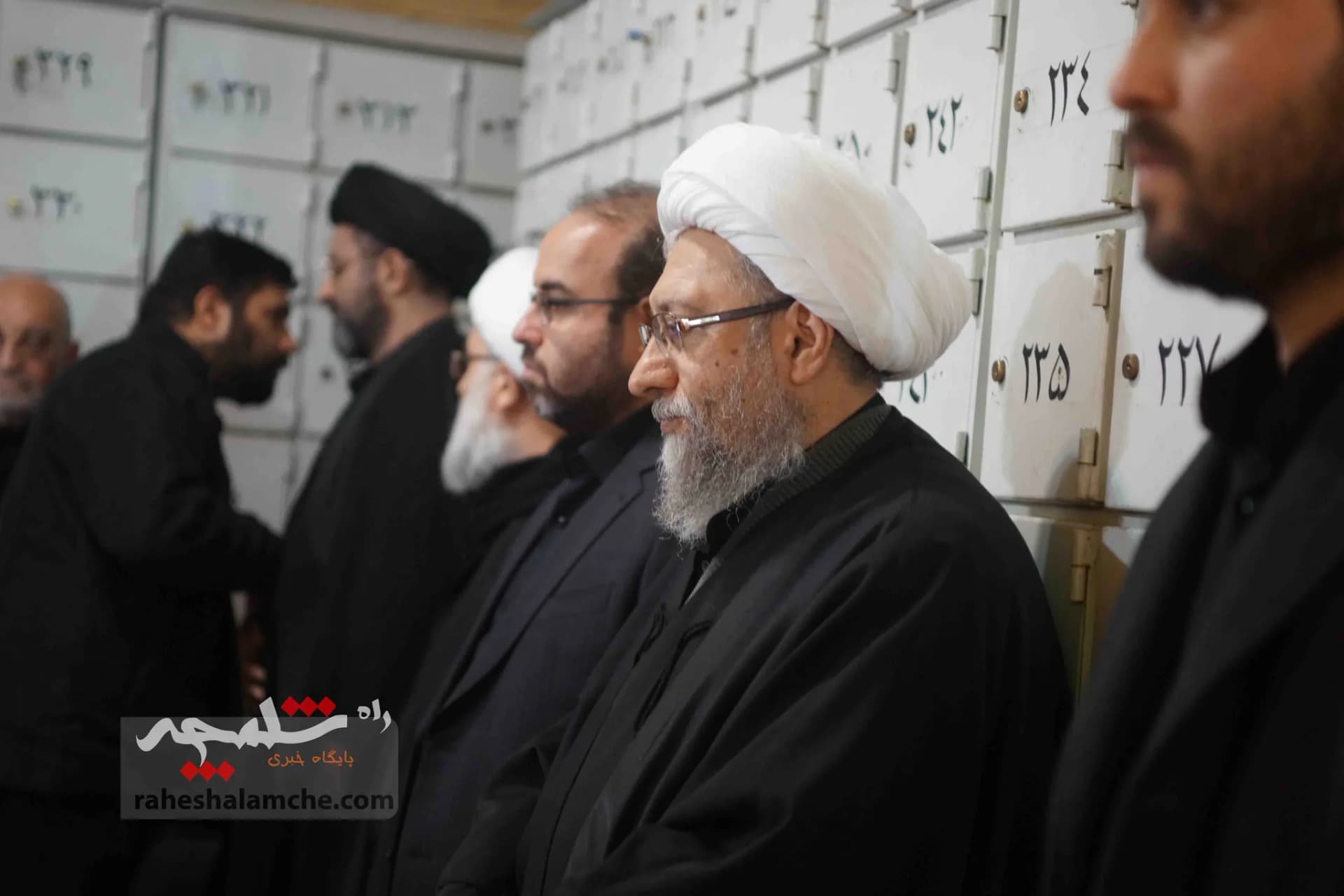 مراسم ختم مادر همسر آملی لاریجانی برگزار شد +تصاویر — تصویر 15