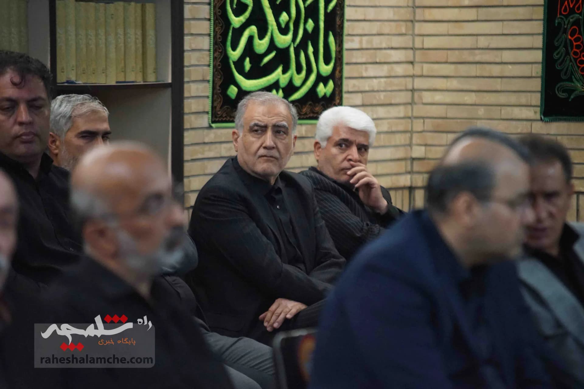 احمدینژادیها برای ختم همسر مرتضی تمدن سنگ تمام گذاشتند +تصاویر — تصویر 47