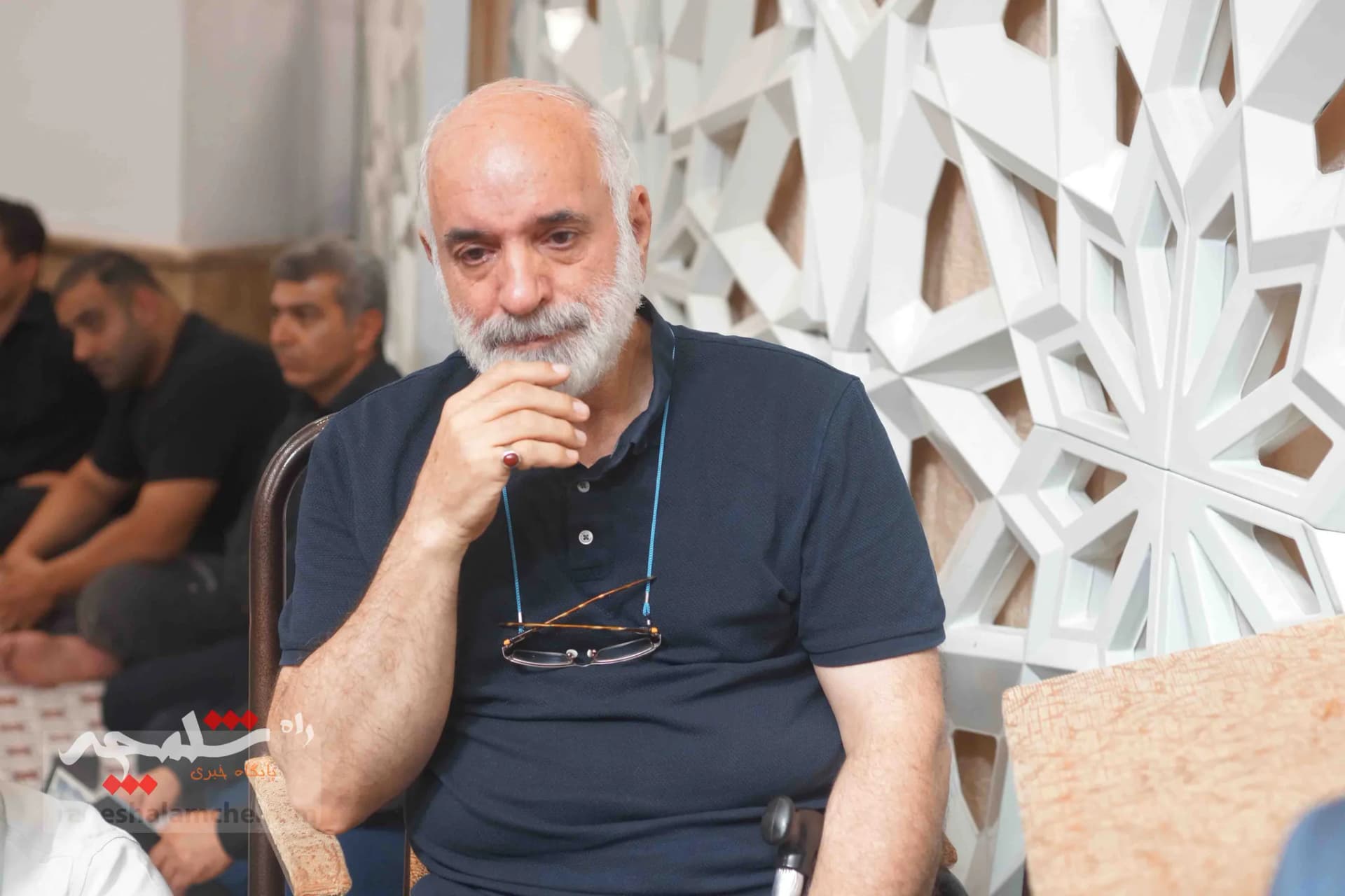 برگزاری مراسم ترحیم زندهیاد «حسین کنفی» در حوزه هنری +تصاویر — تصویر 17