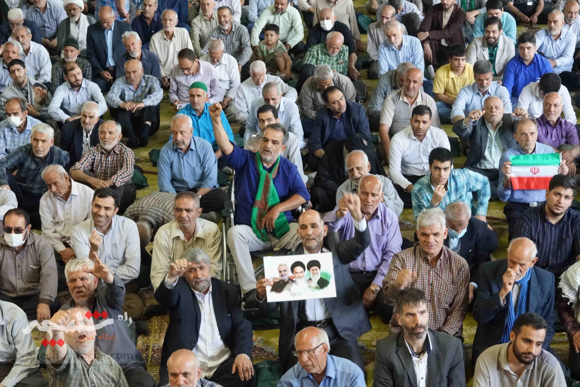 تصاویر امروز نماز جمعه تهران به امامت آیتالله خاتمی — تصویر 28