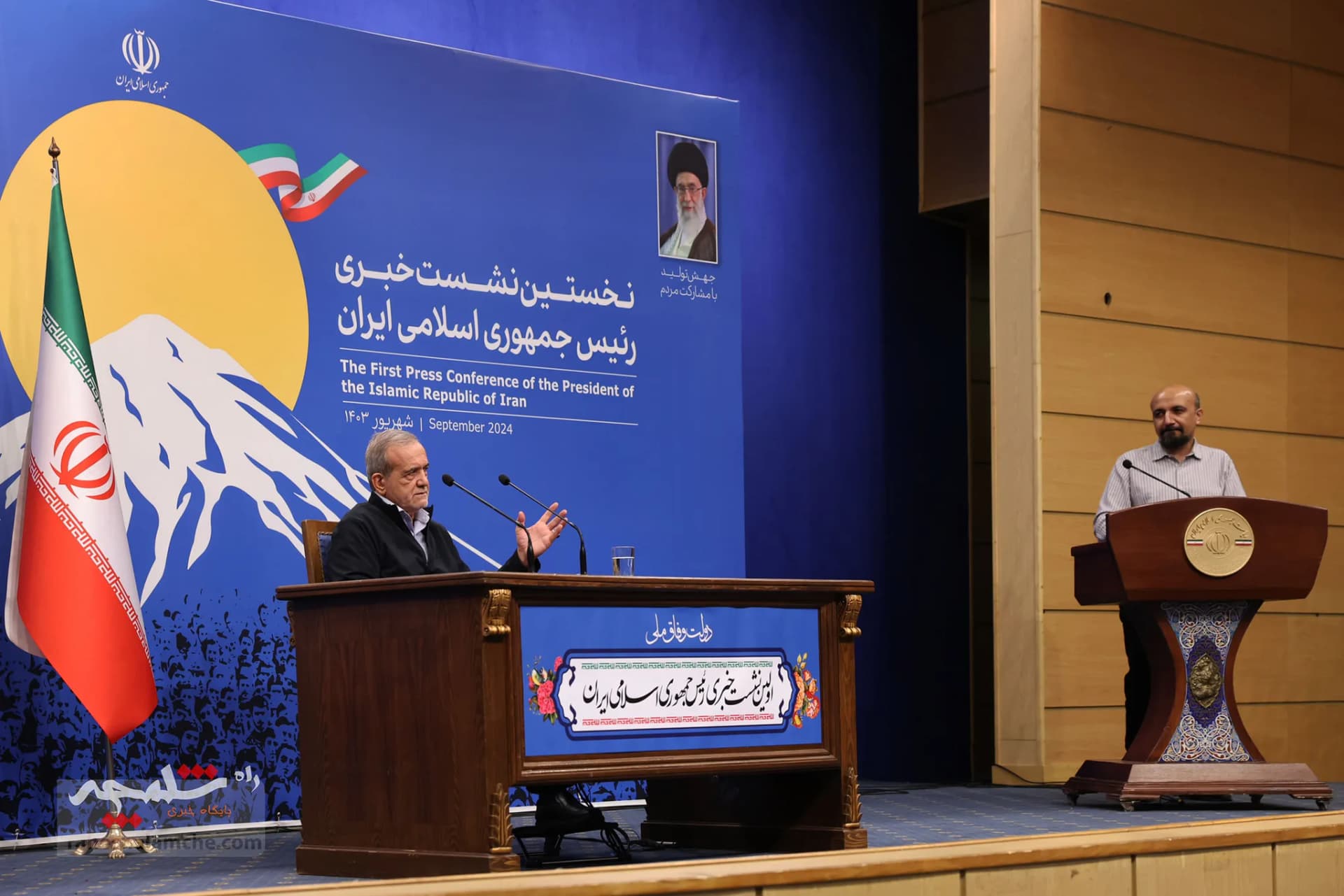 نشست خبری رئیس جمهور +تصاویر — تصویر 1