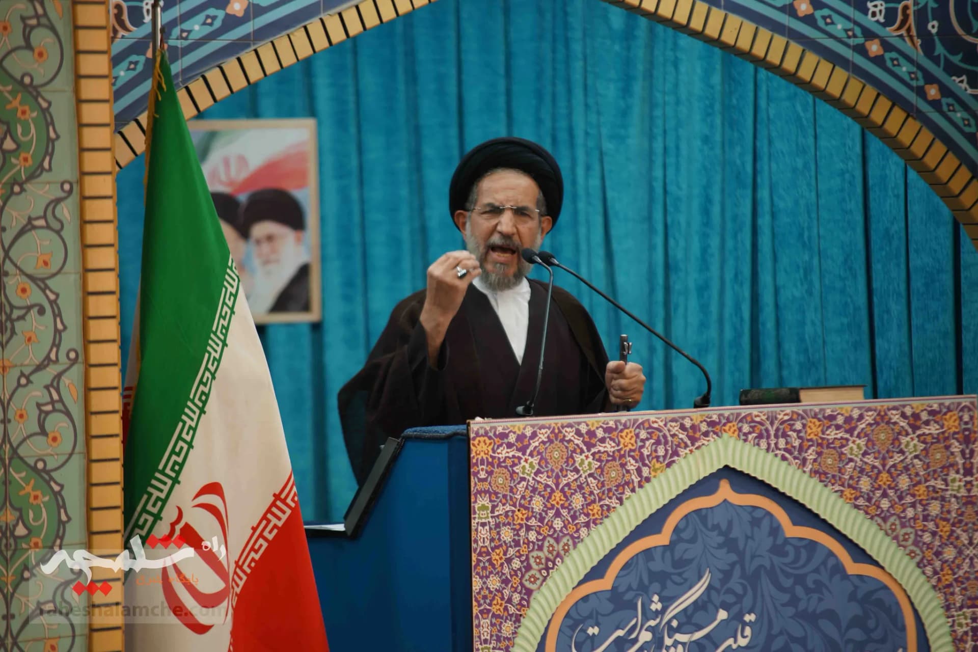 گزارش تصویری نمازجمعه تهران در هفته نیروی انتظامی — تصویر 48