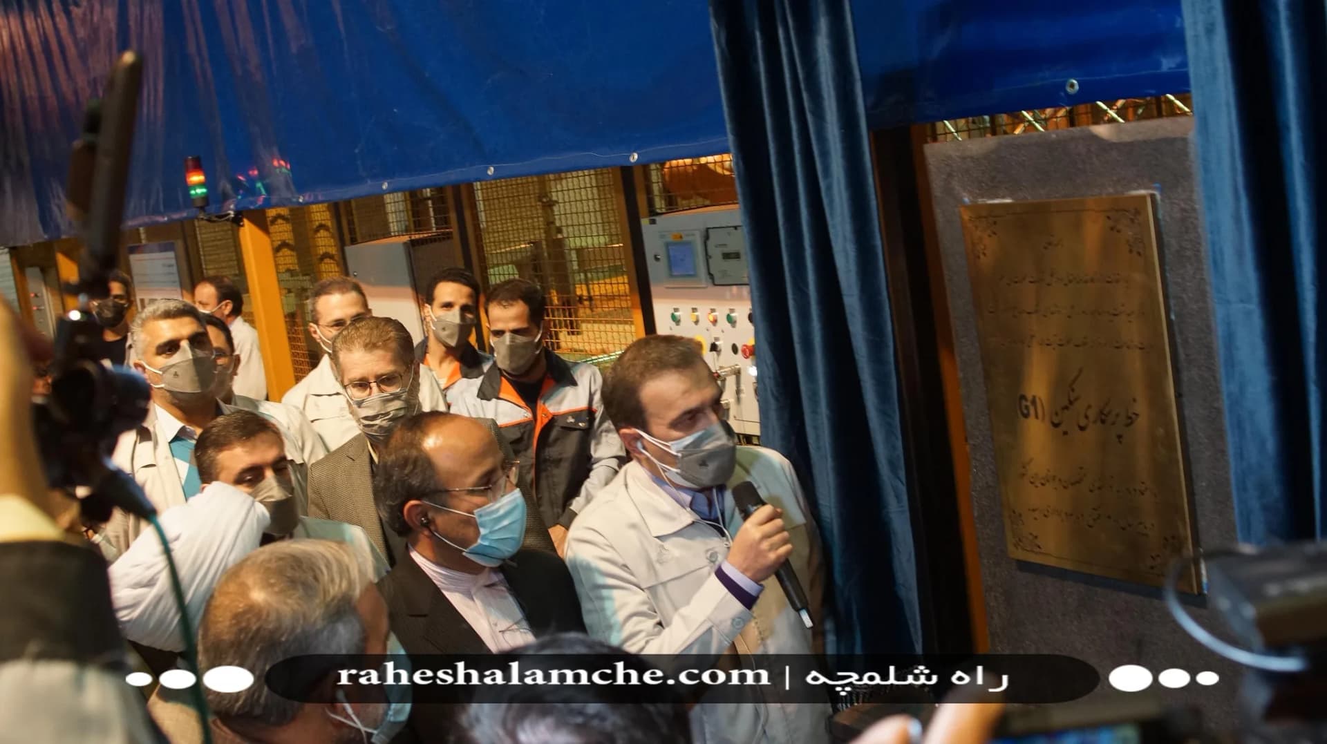 افتتاح بزرگترین خط پرس رباتیک بدنه خودرو کشور با حضور عضو هیئت رئیسه مجلس +تصاویر — تصویر 2