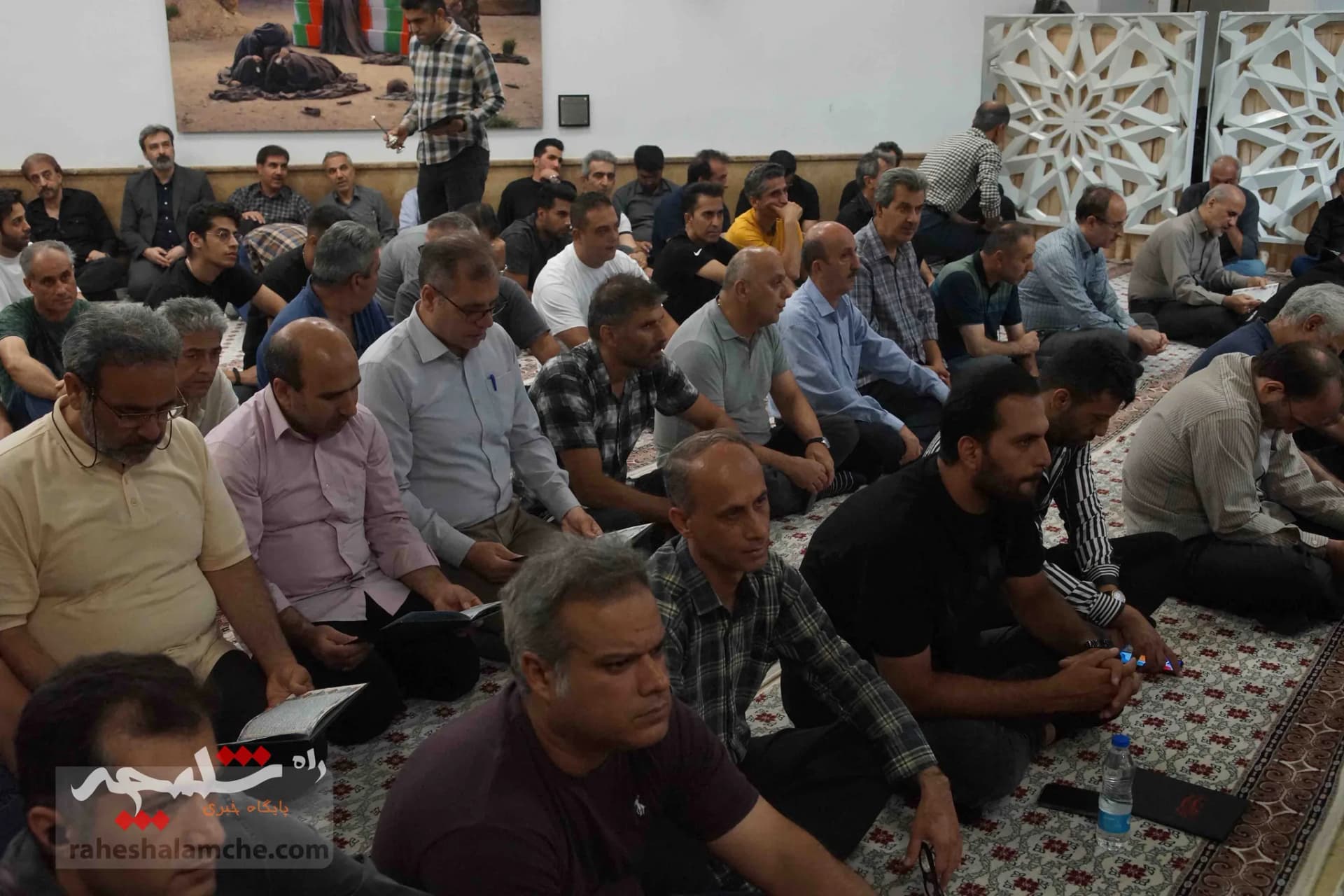 برگزاری مراسم ترحیم زندهیاد «حسین کنفی» در حوزه هنری +تصاویر — تصویر 36