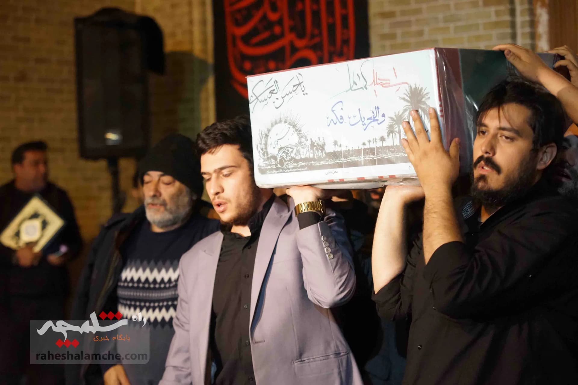 گزارش تصویری مراسم شب قدر و وداع با شهید گمنام در مدرسه عالی شهید مطهری — تصویر 61