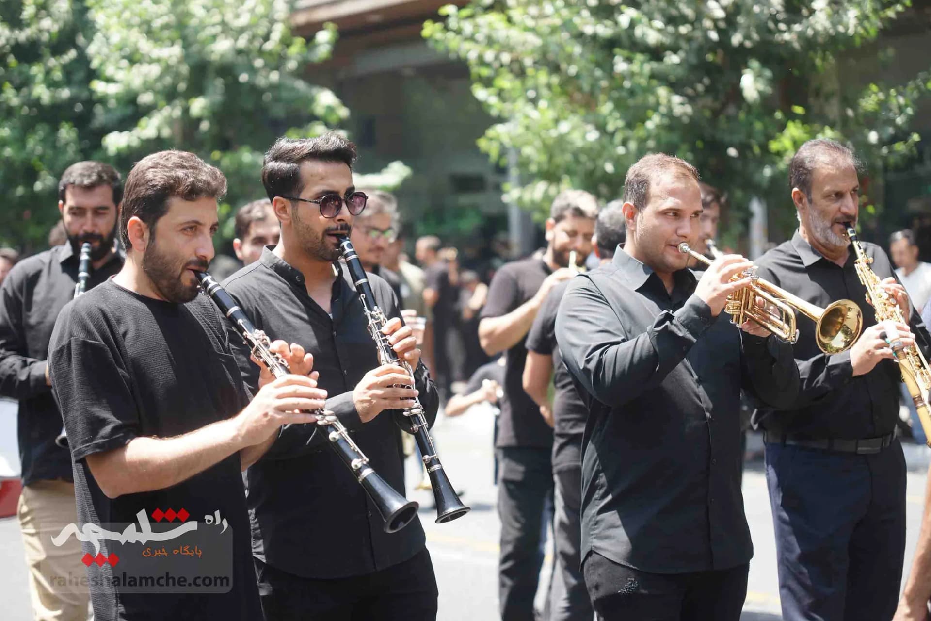 عزاداری خاص در تهران +تصاویر — تصویر 29
