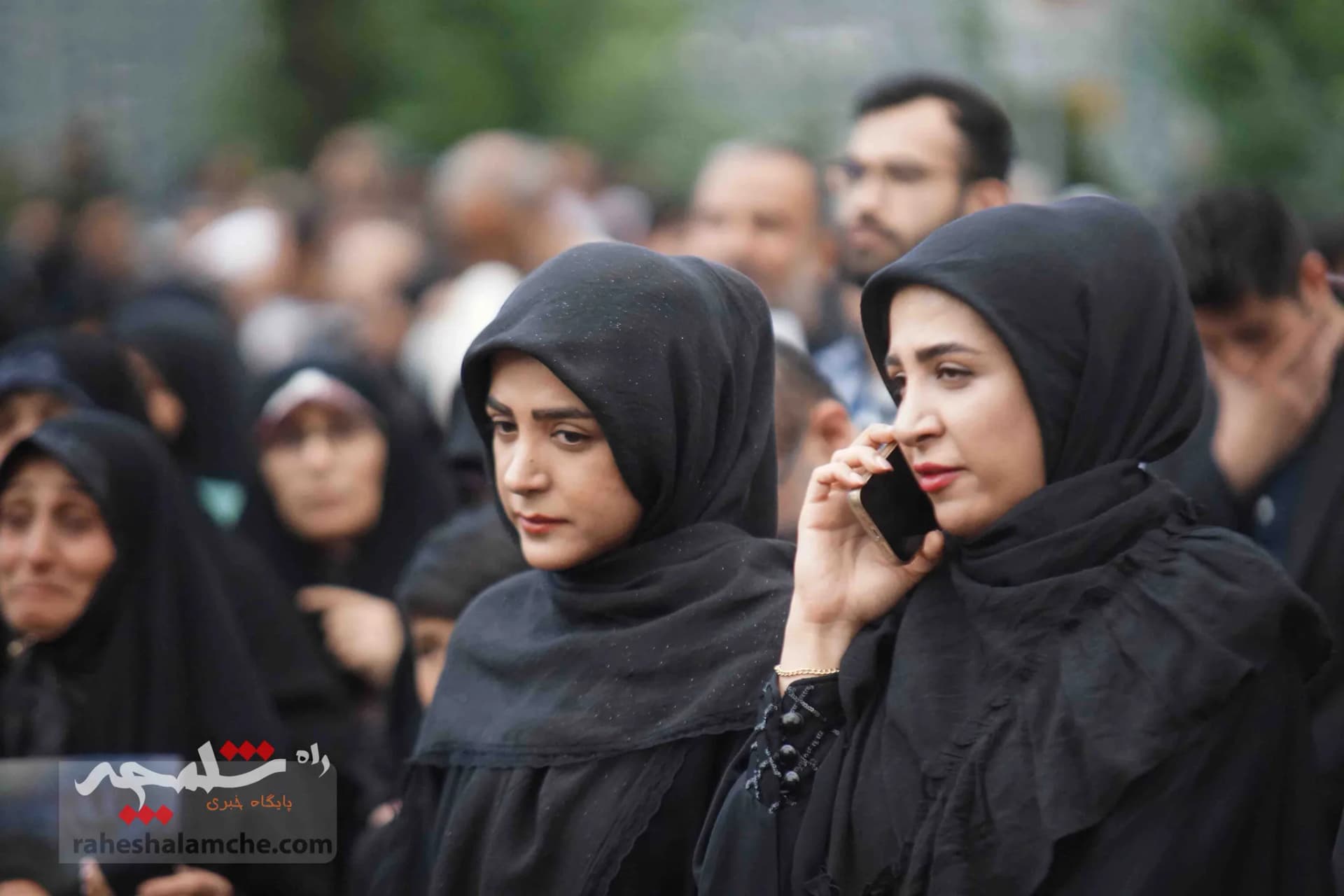 عزاداری مردم تهران در سوگ شهدای خدمت +تصاویر اختصاصی — تصویر 16
