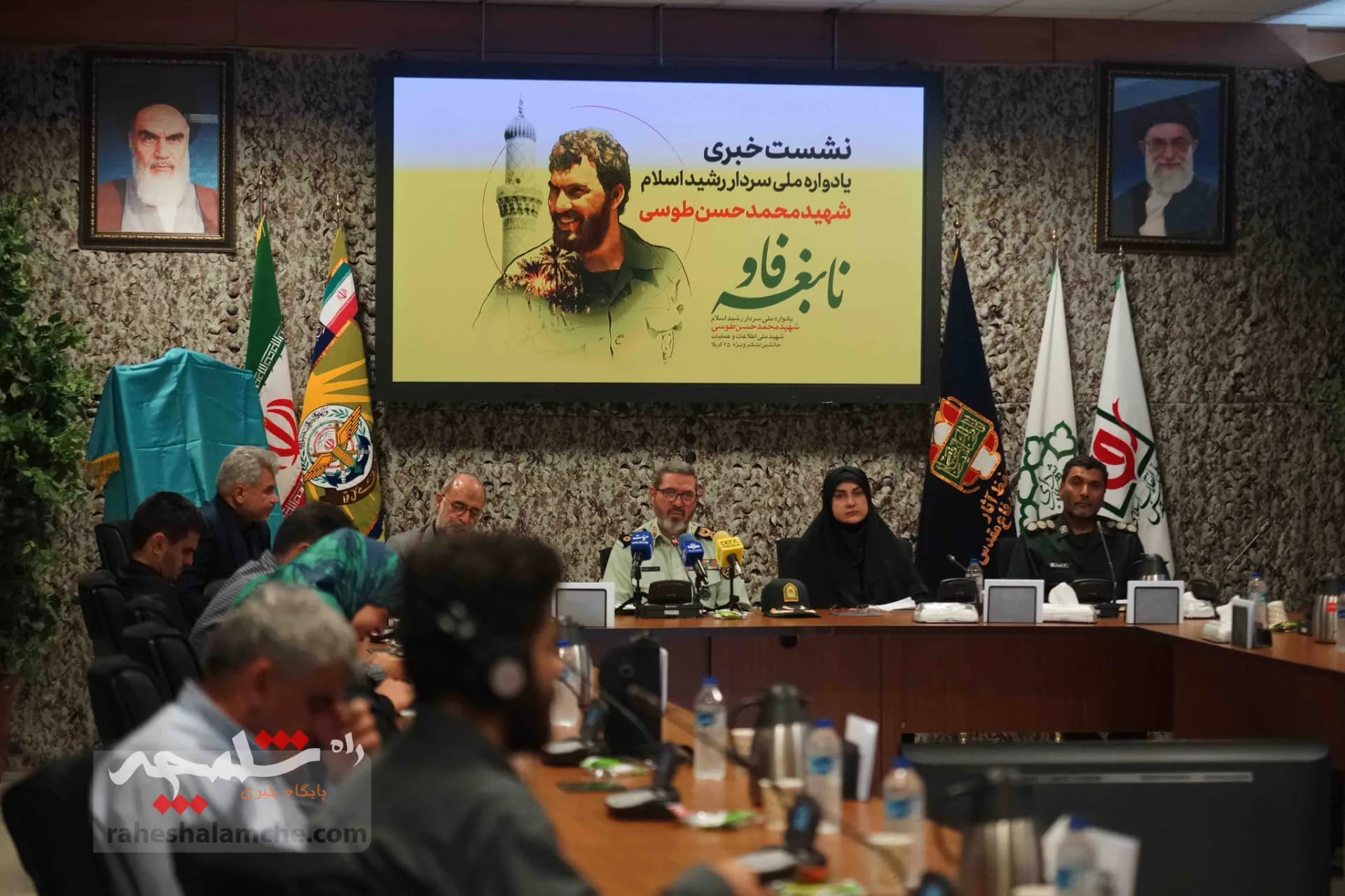 نشست خبری یادواره سردار شهید «نابغه فاو» برگزار شد +تصاویر — تصویر 6