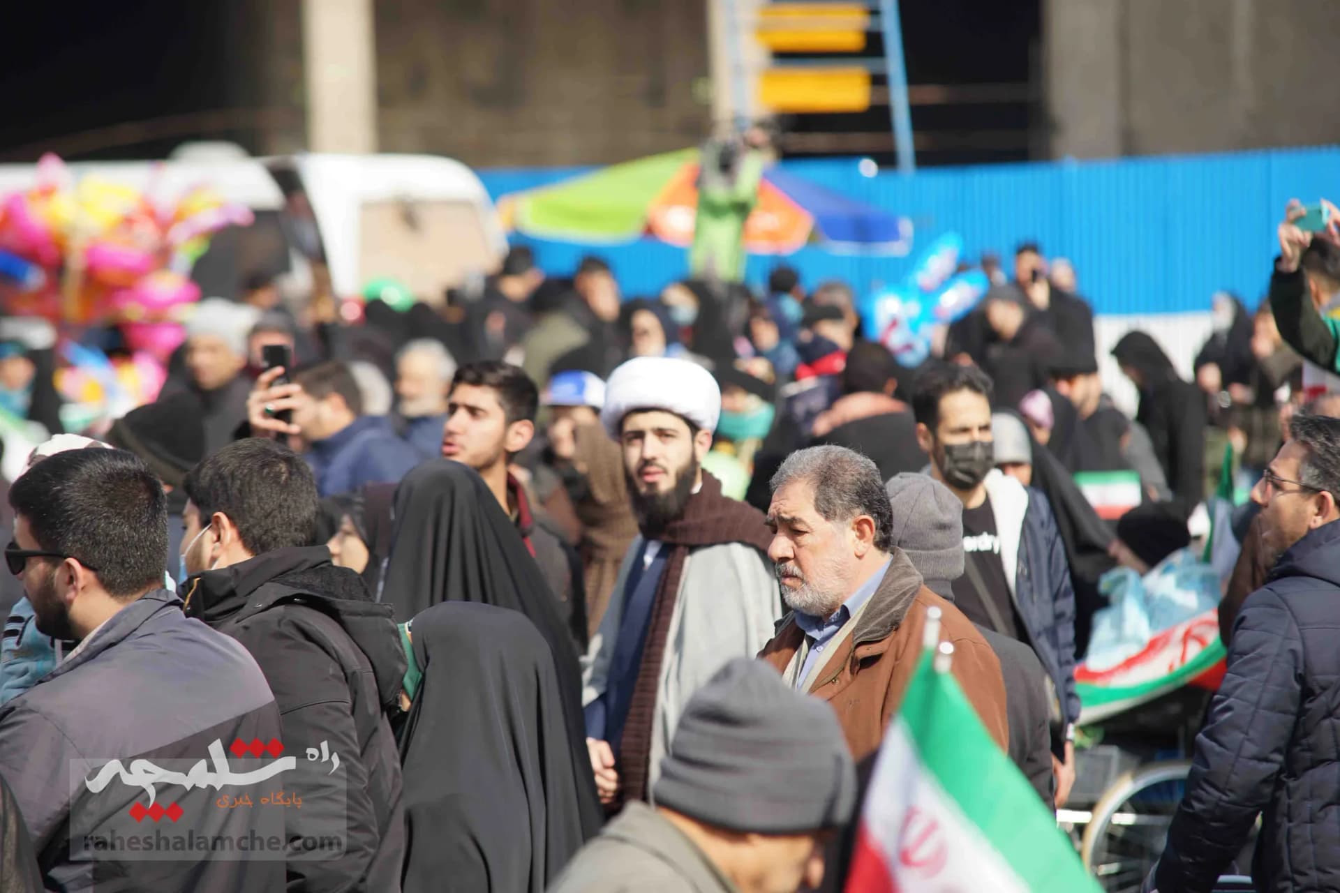 خروش ملت استوار ایران اسلامی در جشن ۴۴سالگی انقلاب اسلامی +تصاویر — تصویر 1