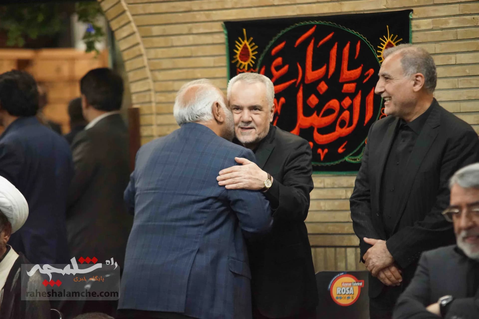 احمدینژادیها برای ختم همسر مرتضی تمدن سنگ تمام گذاشتند +تصاویر — تصویر 85