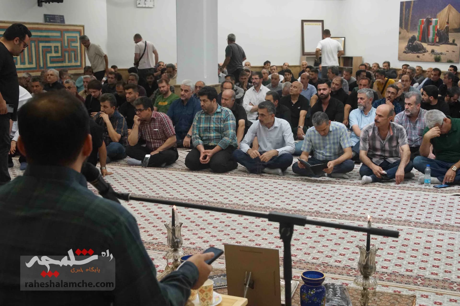 برگزاری مراسم ترحیم زندهیاد «حسین کنفی» در حوزه هنری +تصاویر — تصویر 39