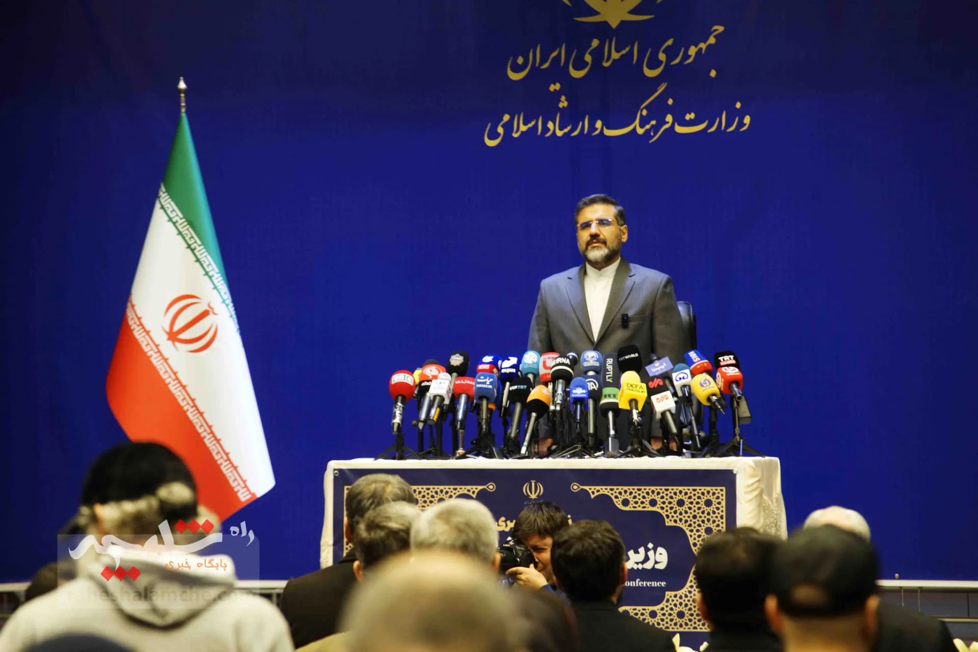 نشست خبری وزیر فرهنگ و ارشاد اسلامی برگزار شد +تصاویر — تصویر 1