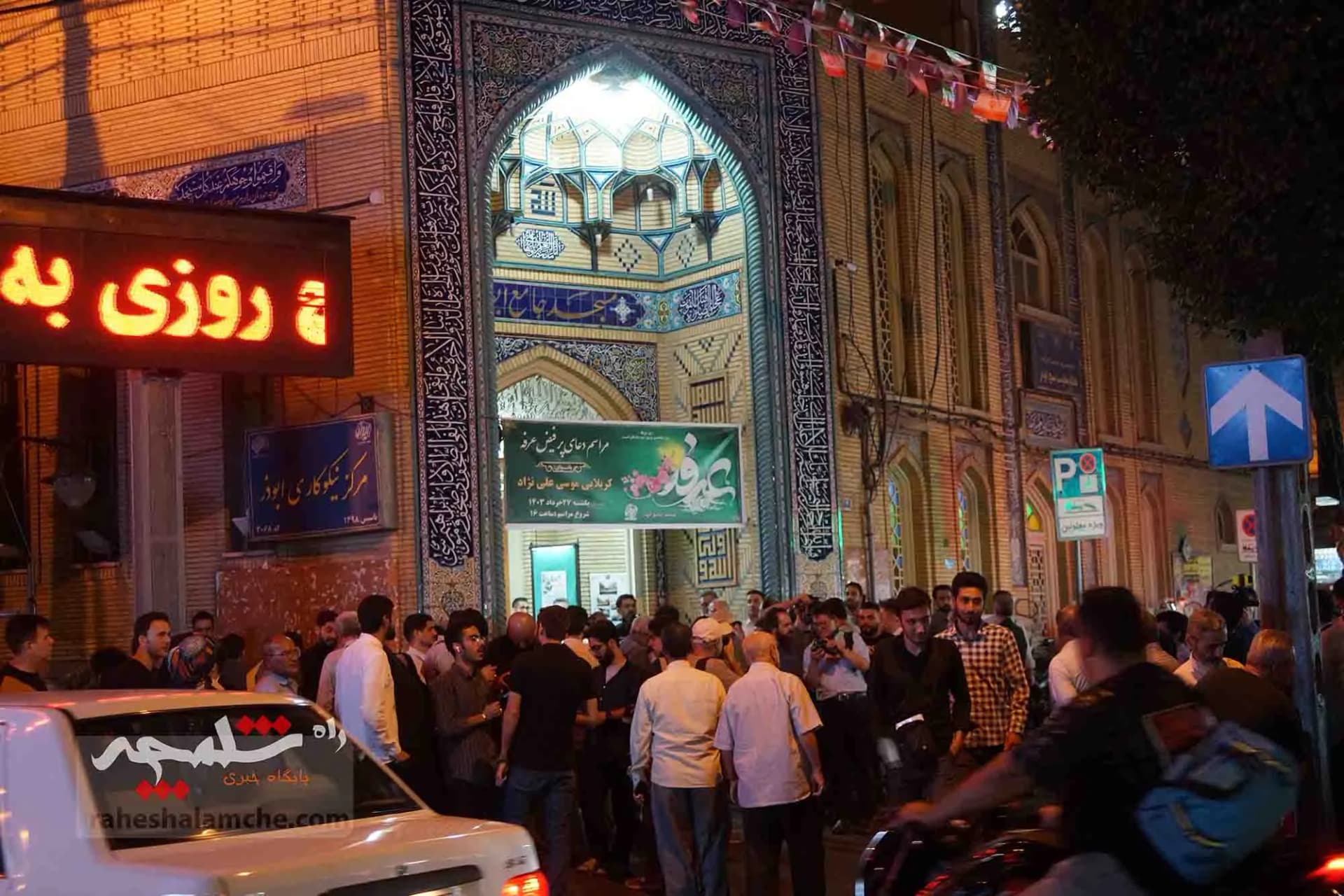 دیدار مردمی زاکانی در مسجد ابوذر تهران +تصاویر — تصویر 19
