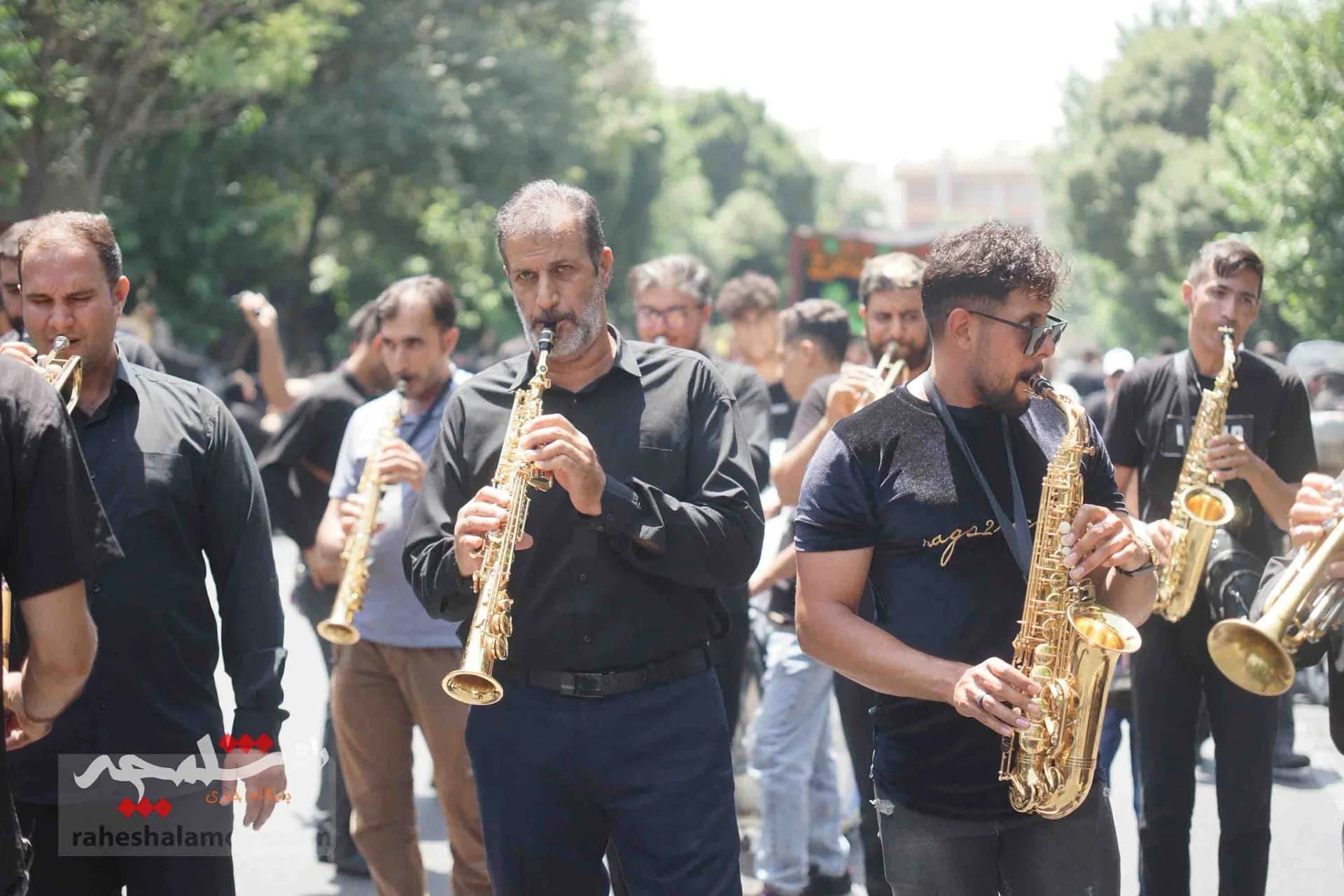 عزاداری خاص در تهران +تصاویر — تصویر 28