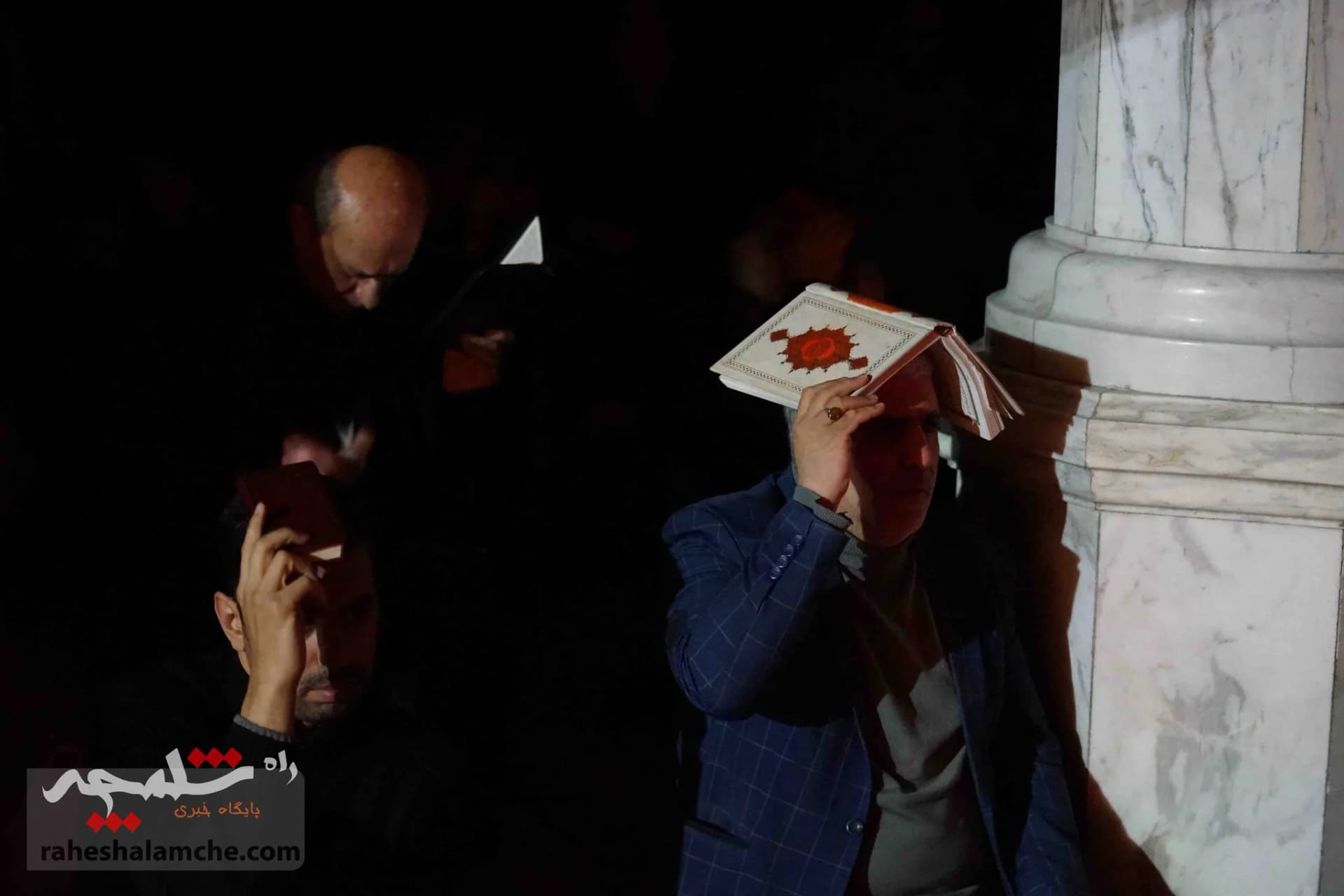 گزارش تصویری مراسم شب قدر و وداع با شهید گمنام در مدرسه عالی شهید مطهری — تصویر 75