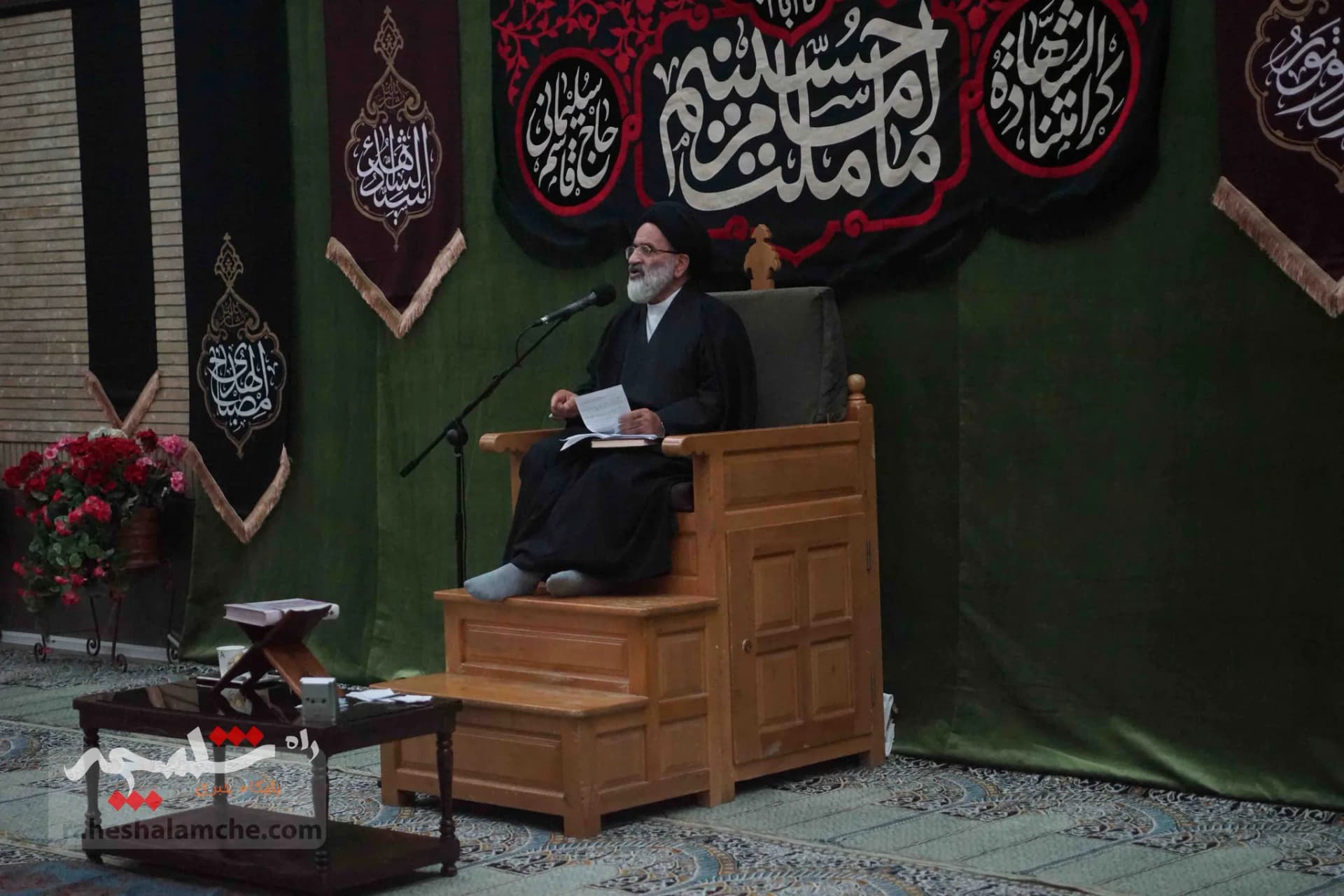 احمدینژادیها برای ختم همسر مرتضی تمدن سنگ تمام گذاشتند +تصاویر — تصویر 111