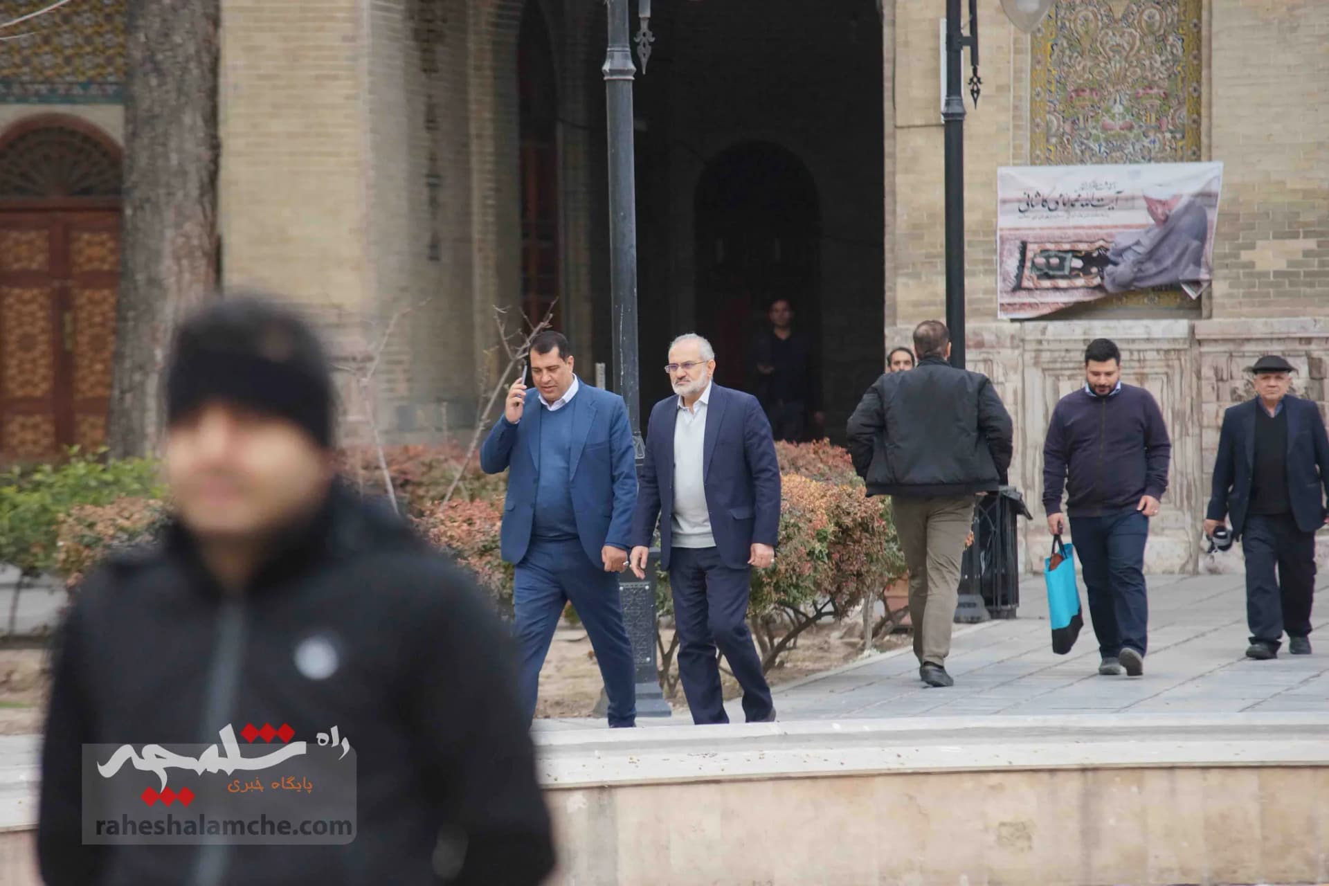 همه شخصیتهایی که در مراسم ترحیم آیتالله امام کاشانی حضور داشتند +تصاویر — تصویر 28