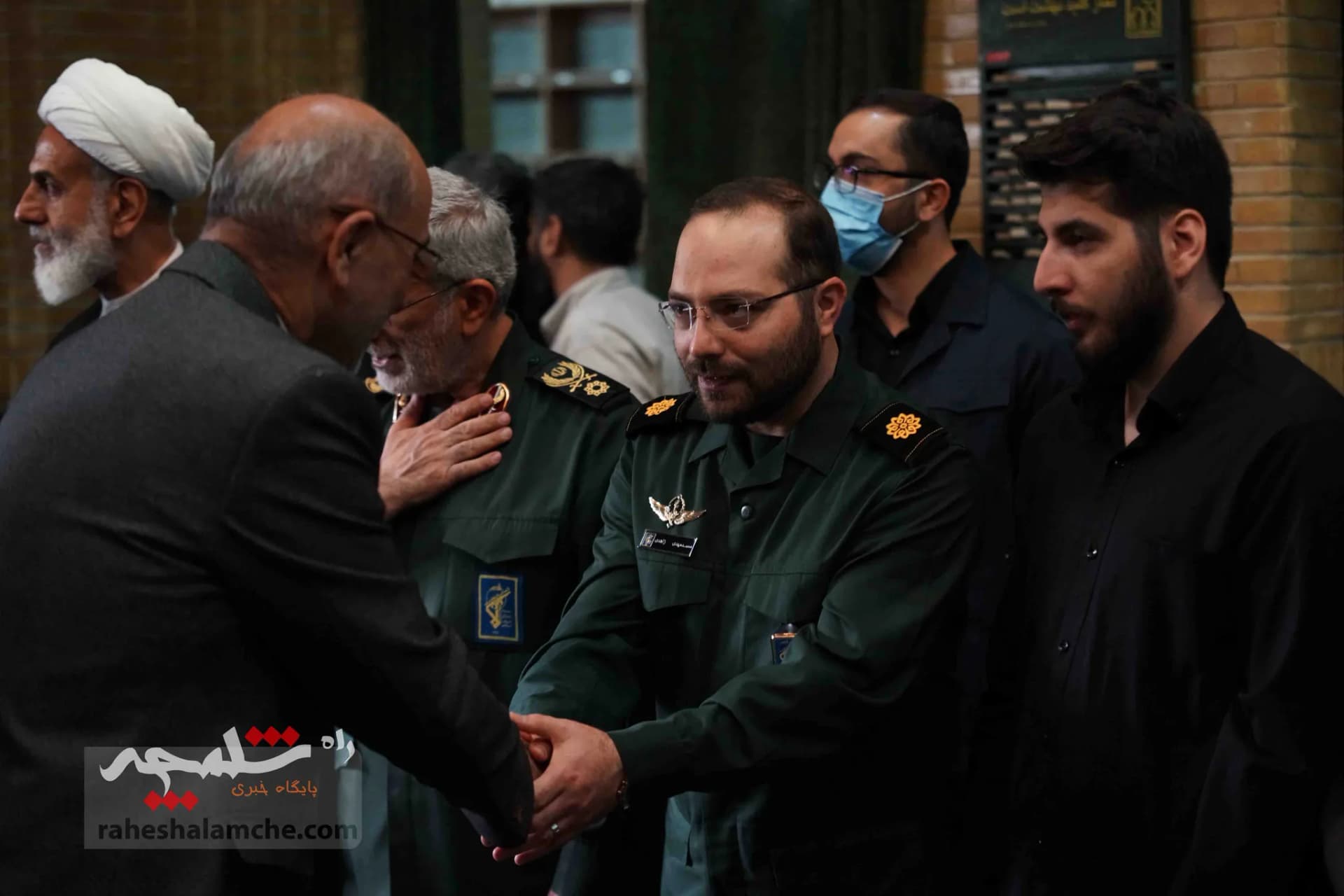 مراسم یادبود شهدای کنسولگری ایران در دمشق +تصاویر — تصویر 29