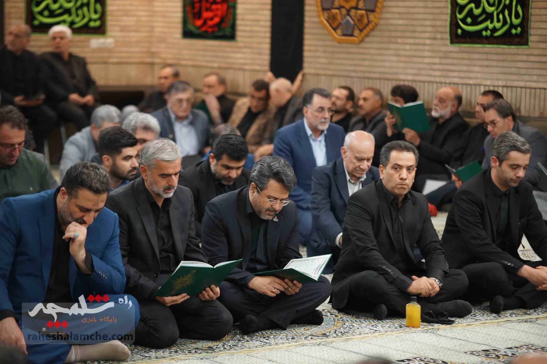 احمدینژادیها برای ختم همسر مرتضی تمدن سنگ تمام گذاشتند +تصاویر — تصویر 8