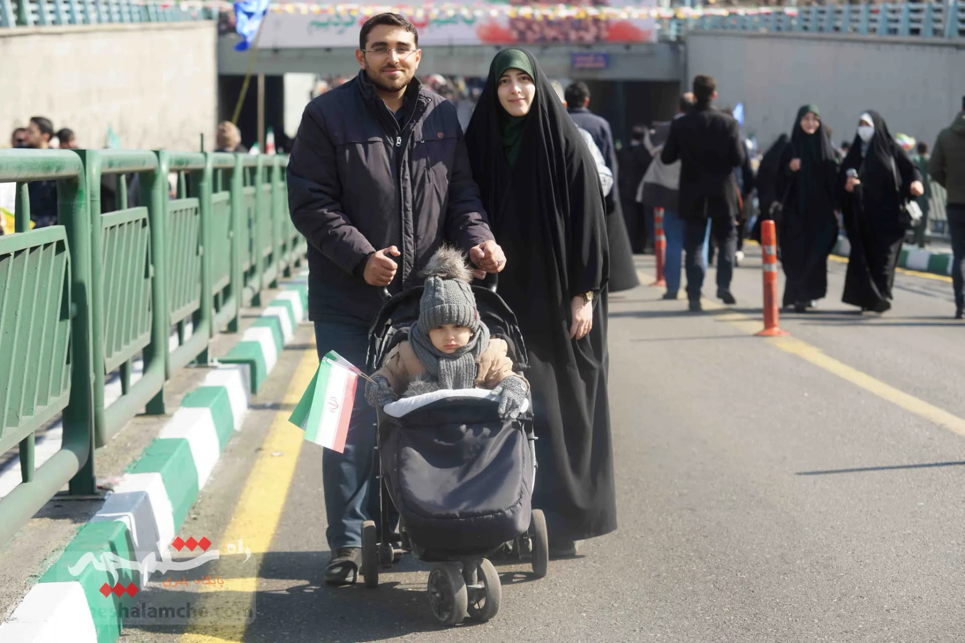 خروش ملت استوار ایران اسلامی در جشن ۴۴سالگی انقلاب اسلامی +تصاویر — تصویر 22