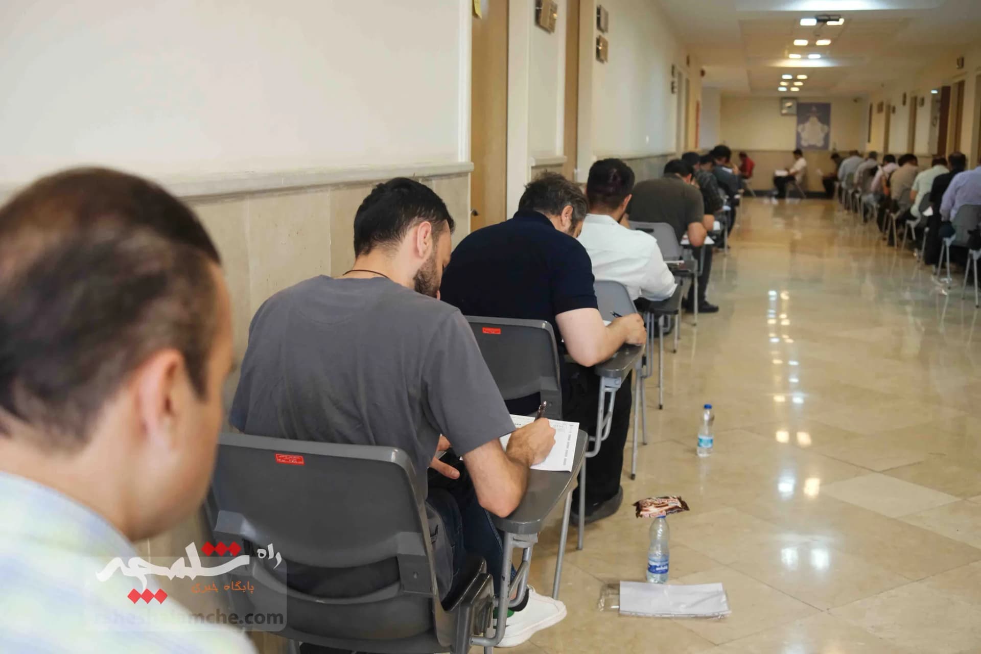 آزمون استخدامی فرزندان شهدا و جانبازان +تصاویر — تصویر 13