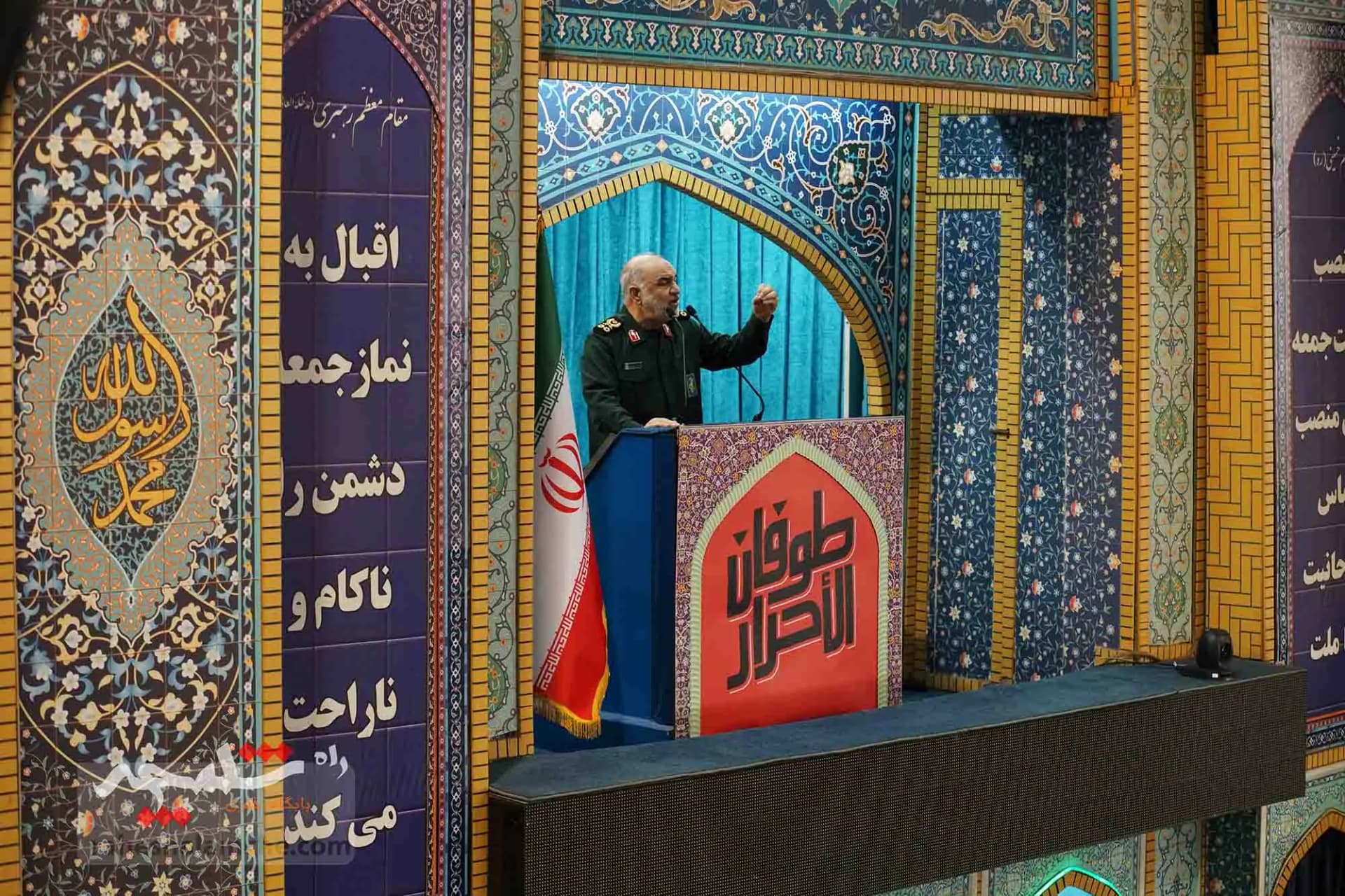 آخرین نمازجمعه ماه مبارک رمضان برگزار شد +تصاویر — تصویر 2