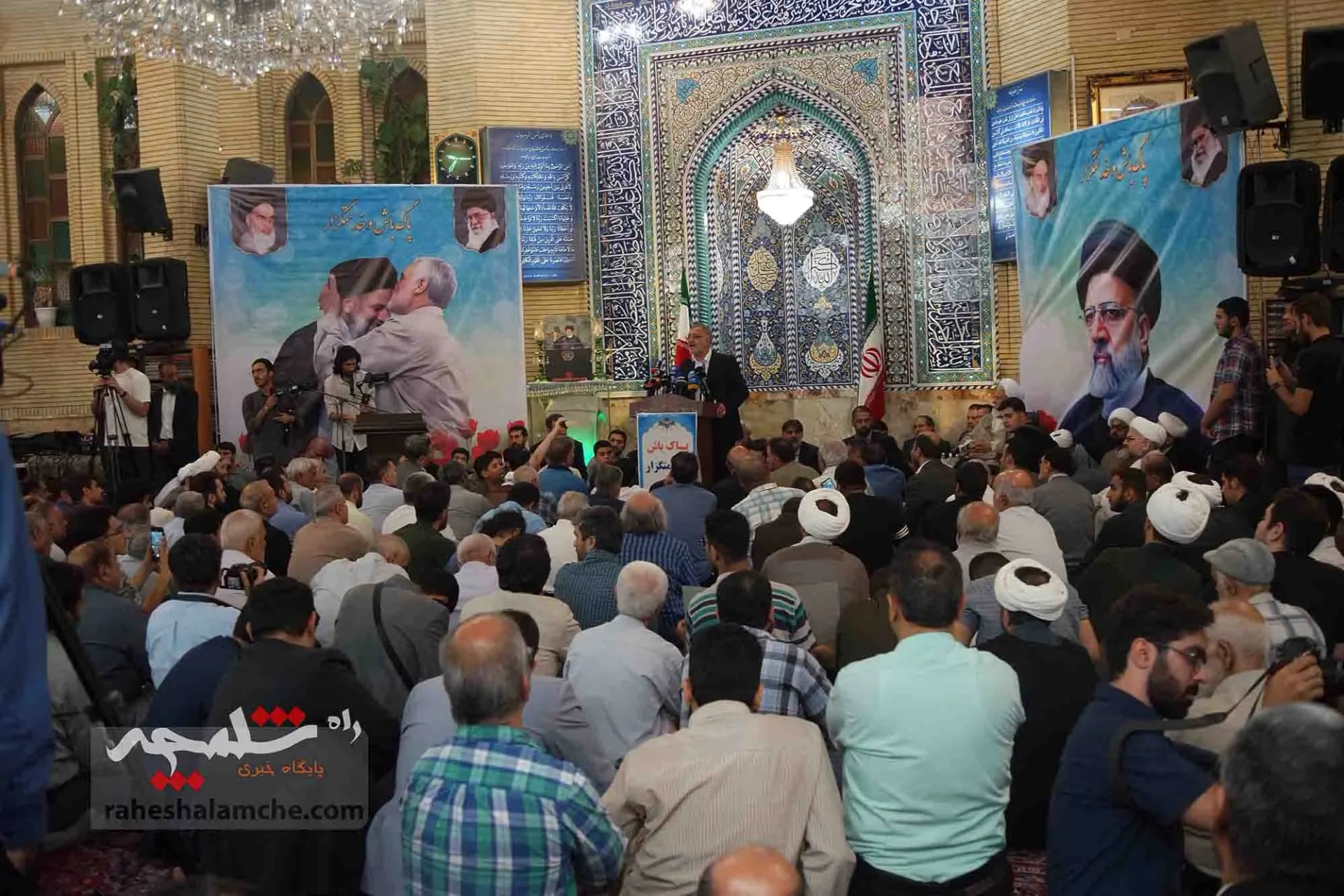 دیدار مردمی زاکانی در مسجد ابوذر تهران +تصاویر — تصویر 5
