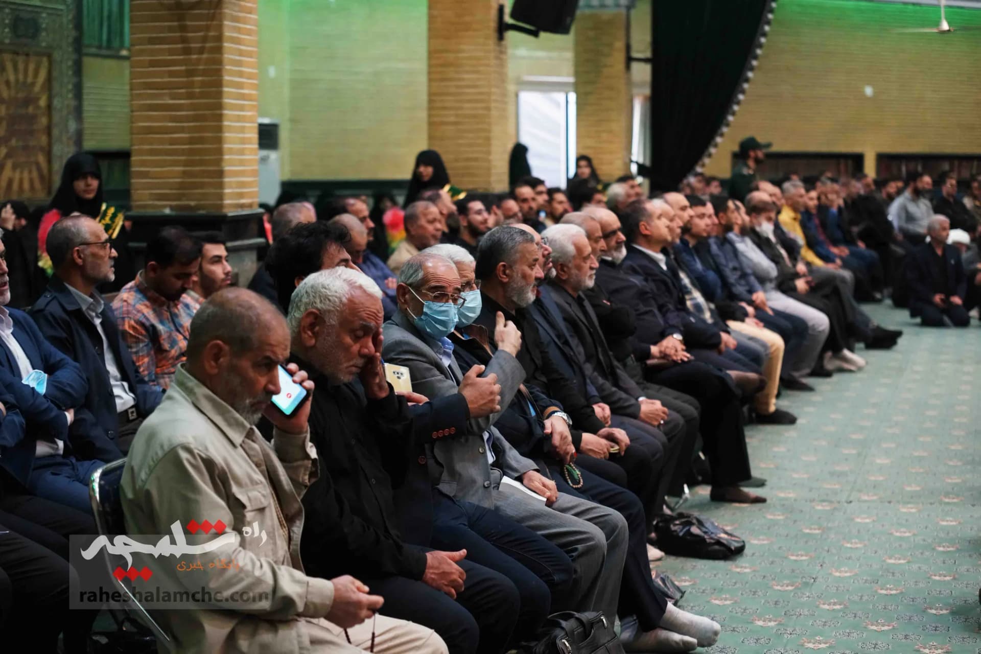مراسم یادبود شهدای کنسولگری ایران در دمشق +تصاویر — تصویر 25