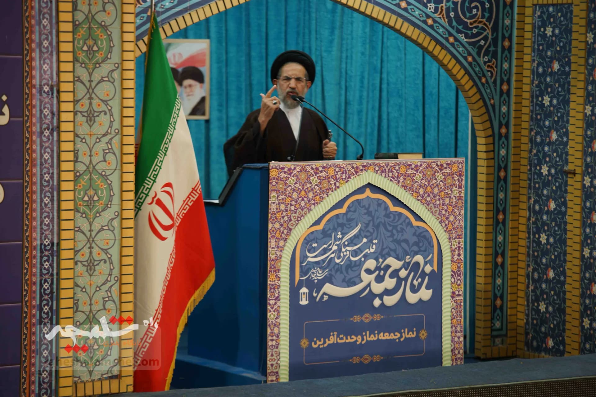 گزارش تصویری نمازجمعه تهران در هفته نیروی انتظامی — تصویر 47