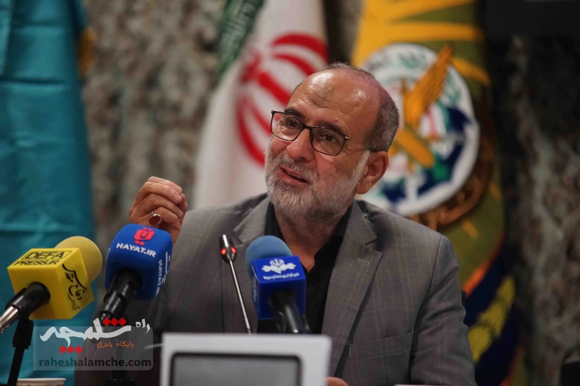 نشست خبری یادواره سردار شهید «نابغه فاو» برگزار شد +تصاویر — تصویر 23