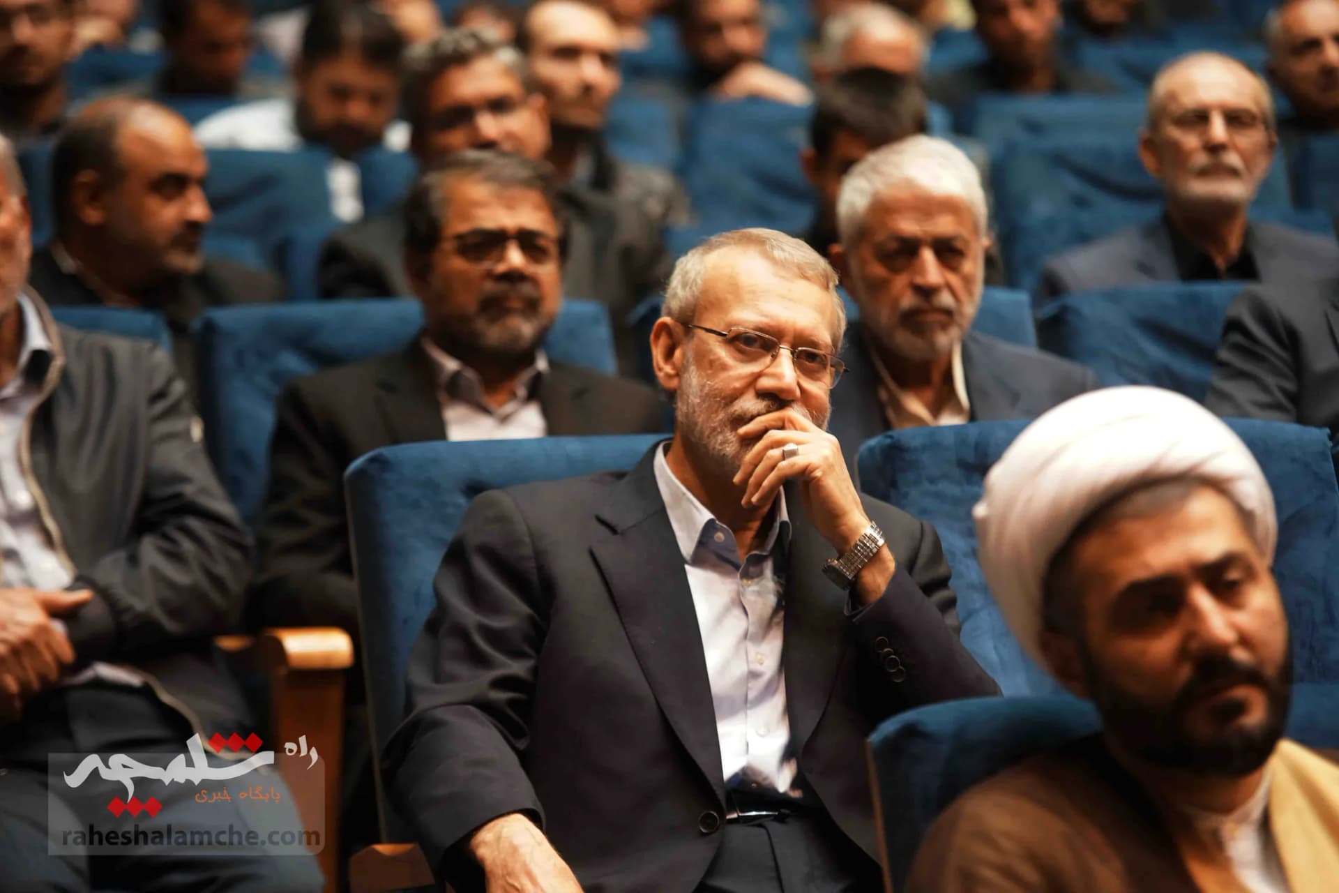 از مهدی هاشمی تا علی لاریجانی در مراسم چهلم آیتالله امامی کاشانی +تصاویر — تصویر 18