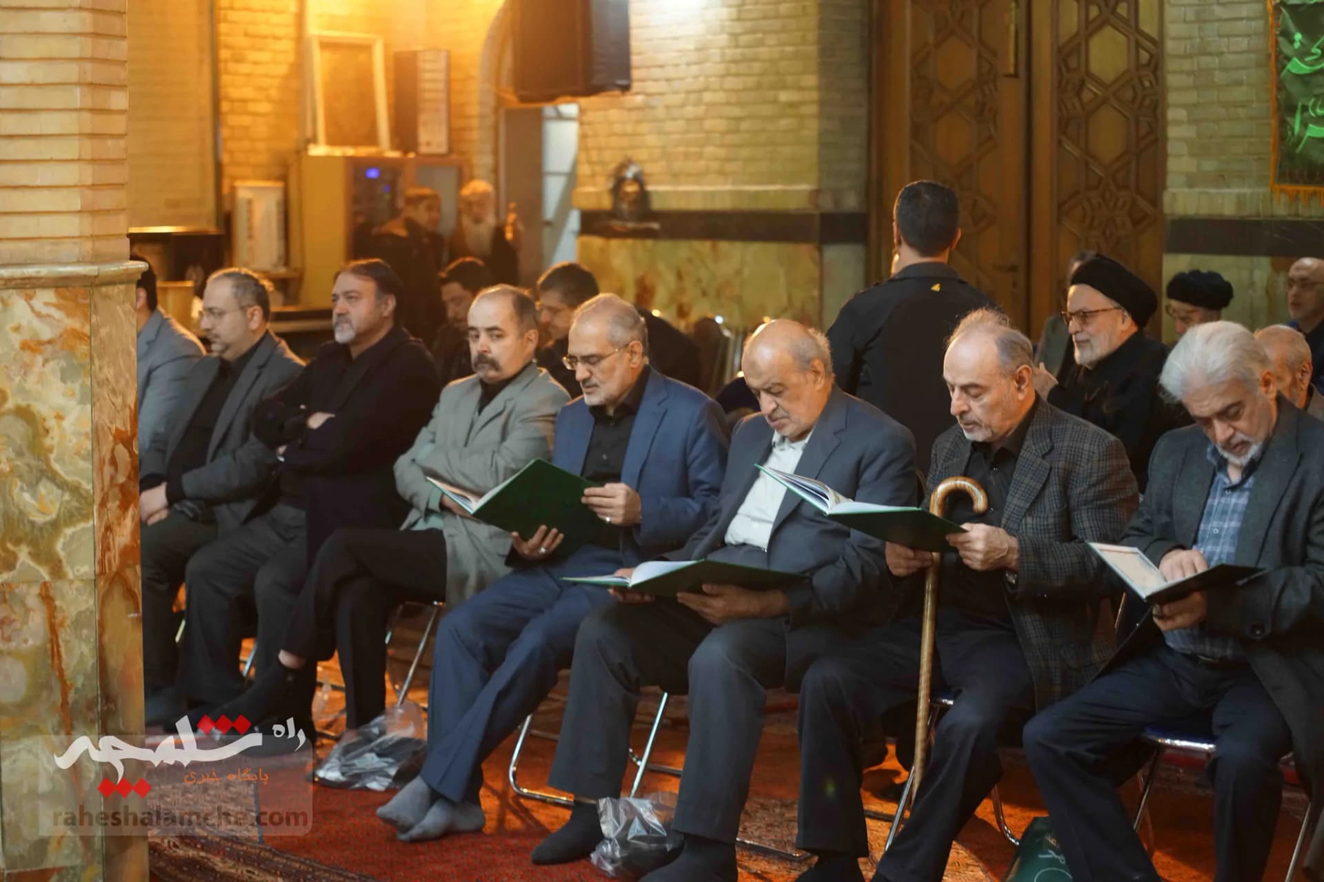 مراسم ختم مادر همسر آملی لاریجانی برگزار شد +تصاویر — تصویر 3