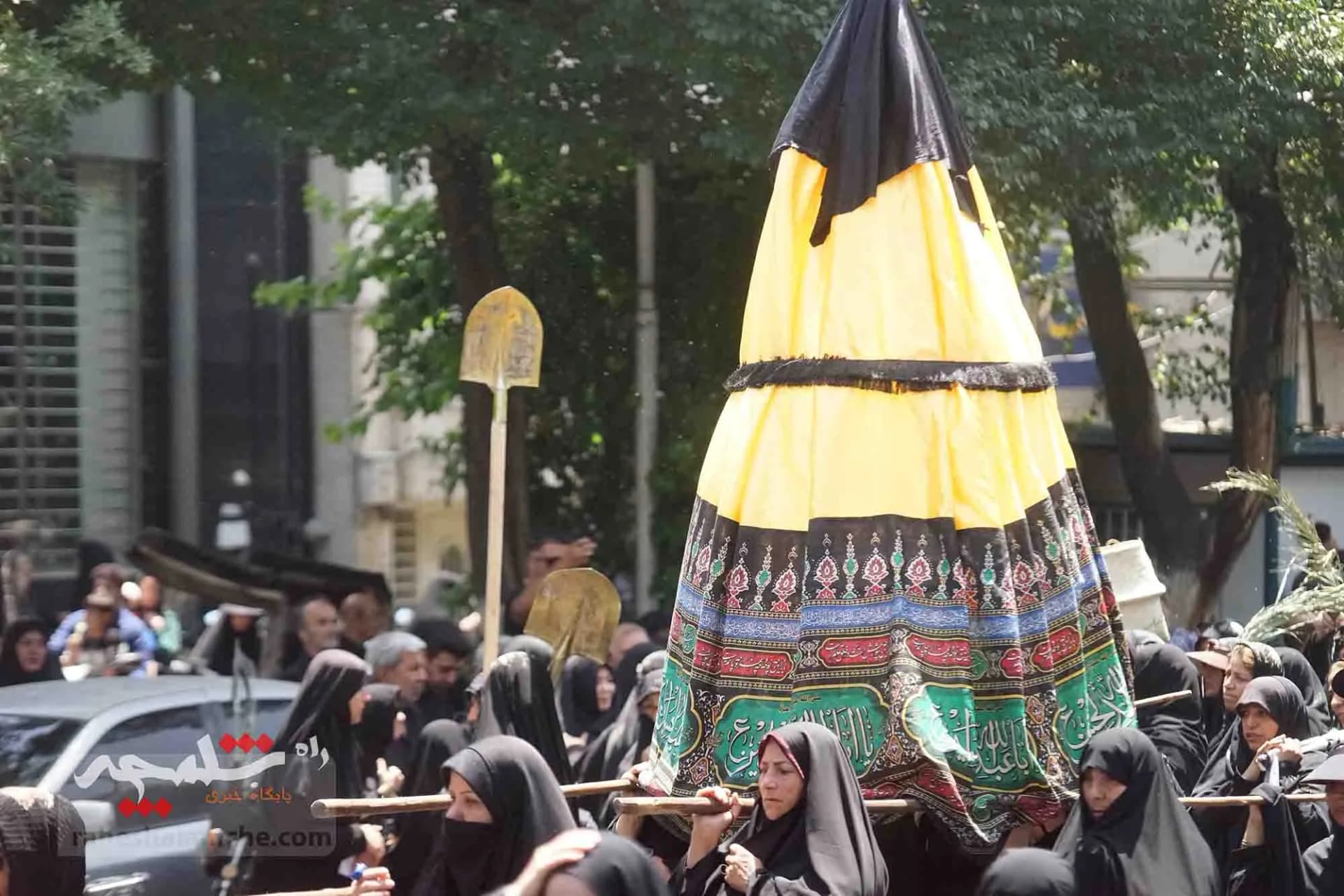 عزاداری خاص در تهران +تصاویر — تصویر 42