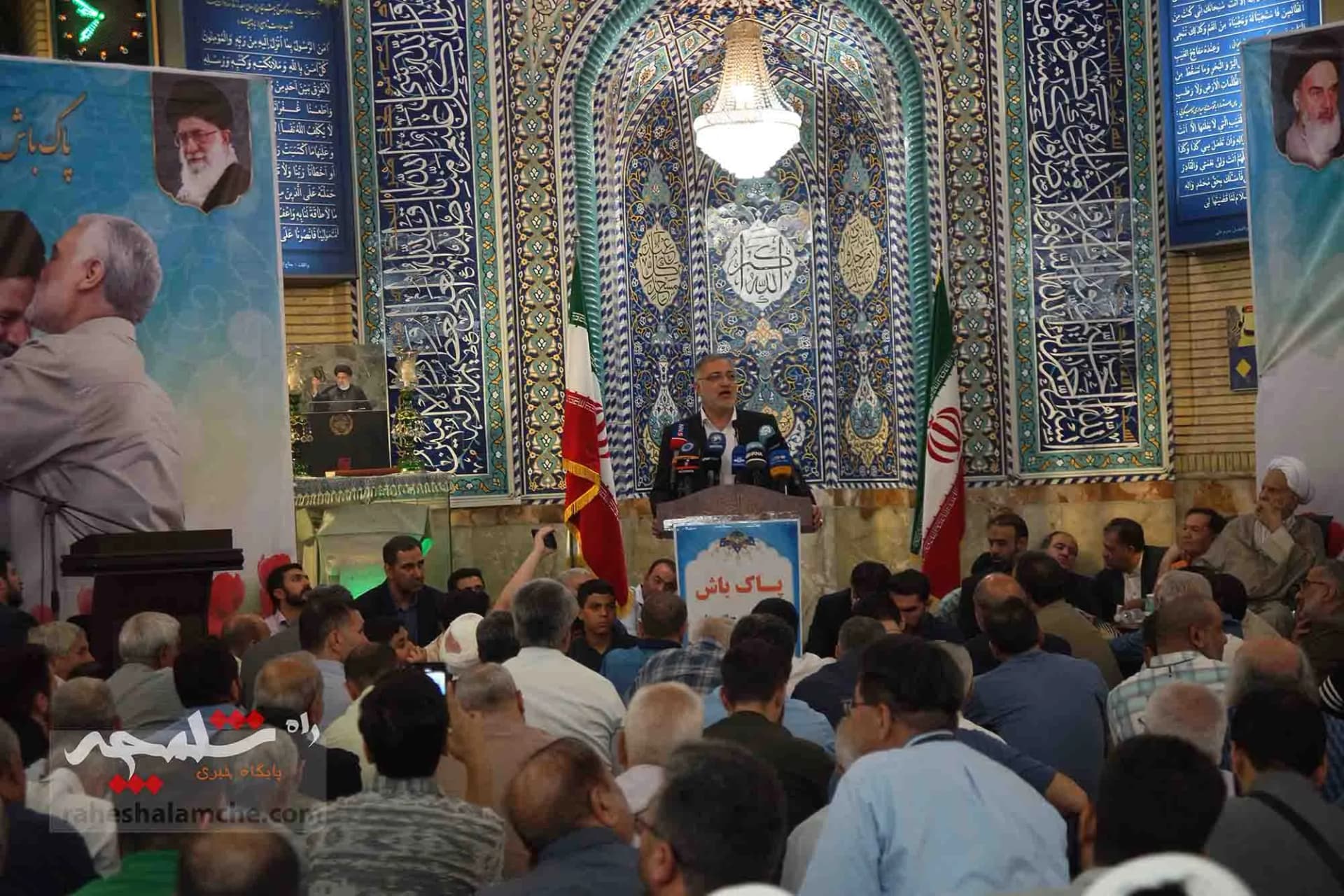 دیدار مردمی زاکانی در مسجد ابوذر تهران +تصاویر — تصویر 7