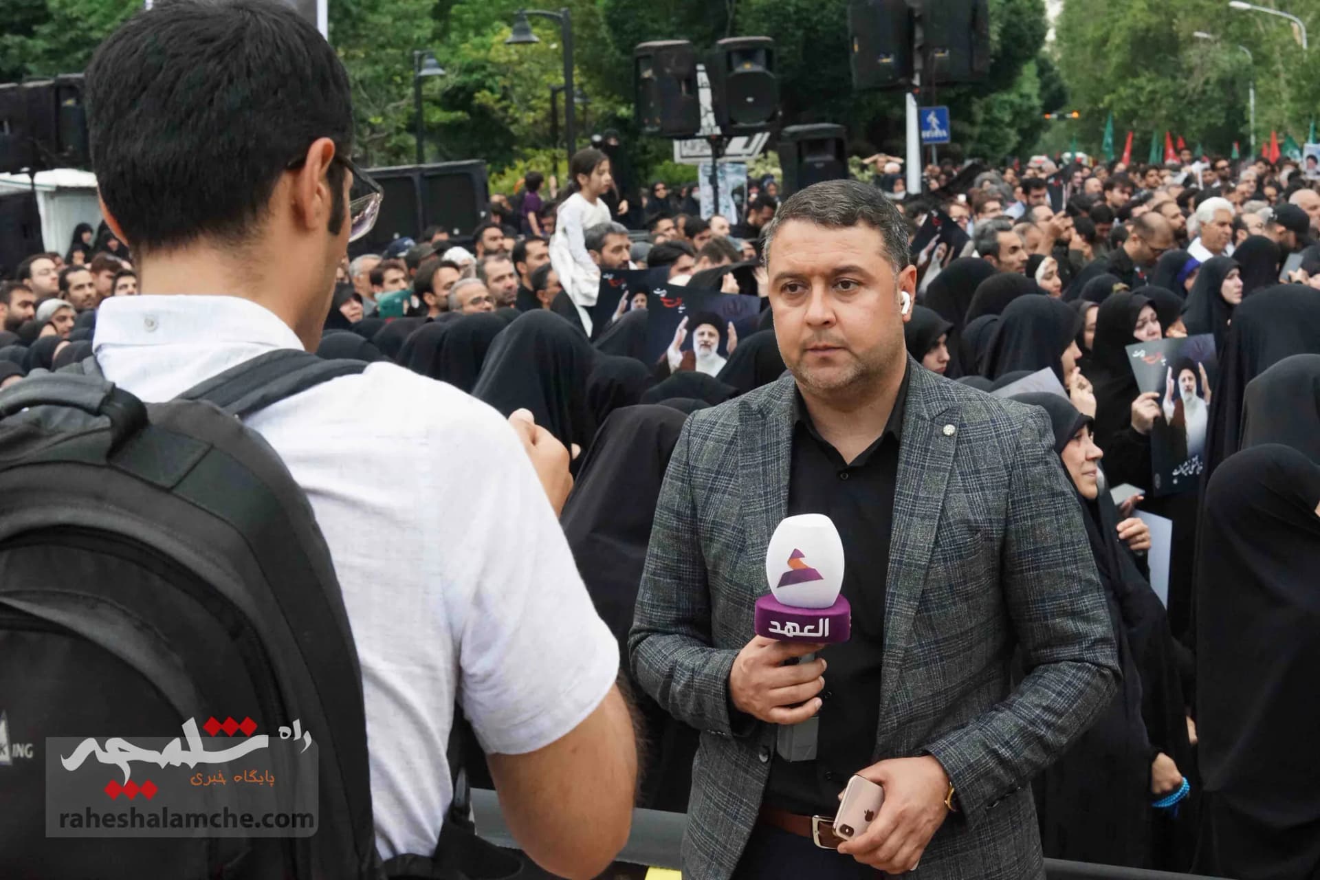عزاداری مردم تهران در سوگ شهدای خدمت +تصاویر اختصاصی — تصویر 27