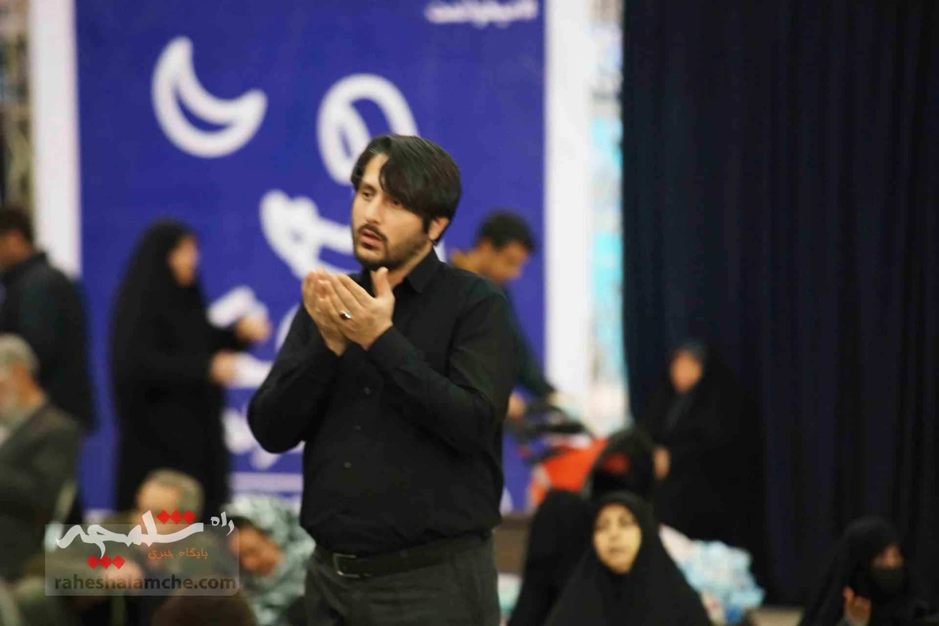 مراسم احیای شب بیست و یکم ماه مبارک رمضان +تصاویر — تصویر 39