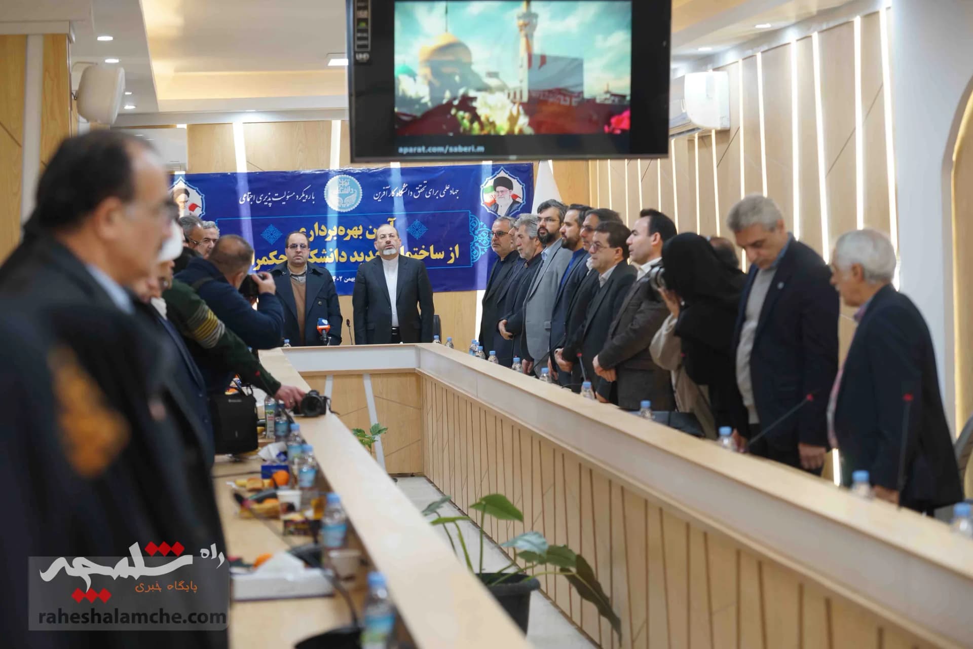آئین بهرهبرداری ساختمان جدید دانشکده حکمرانی دانشگاه تهران +تصاویر — تصویر 12