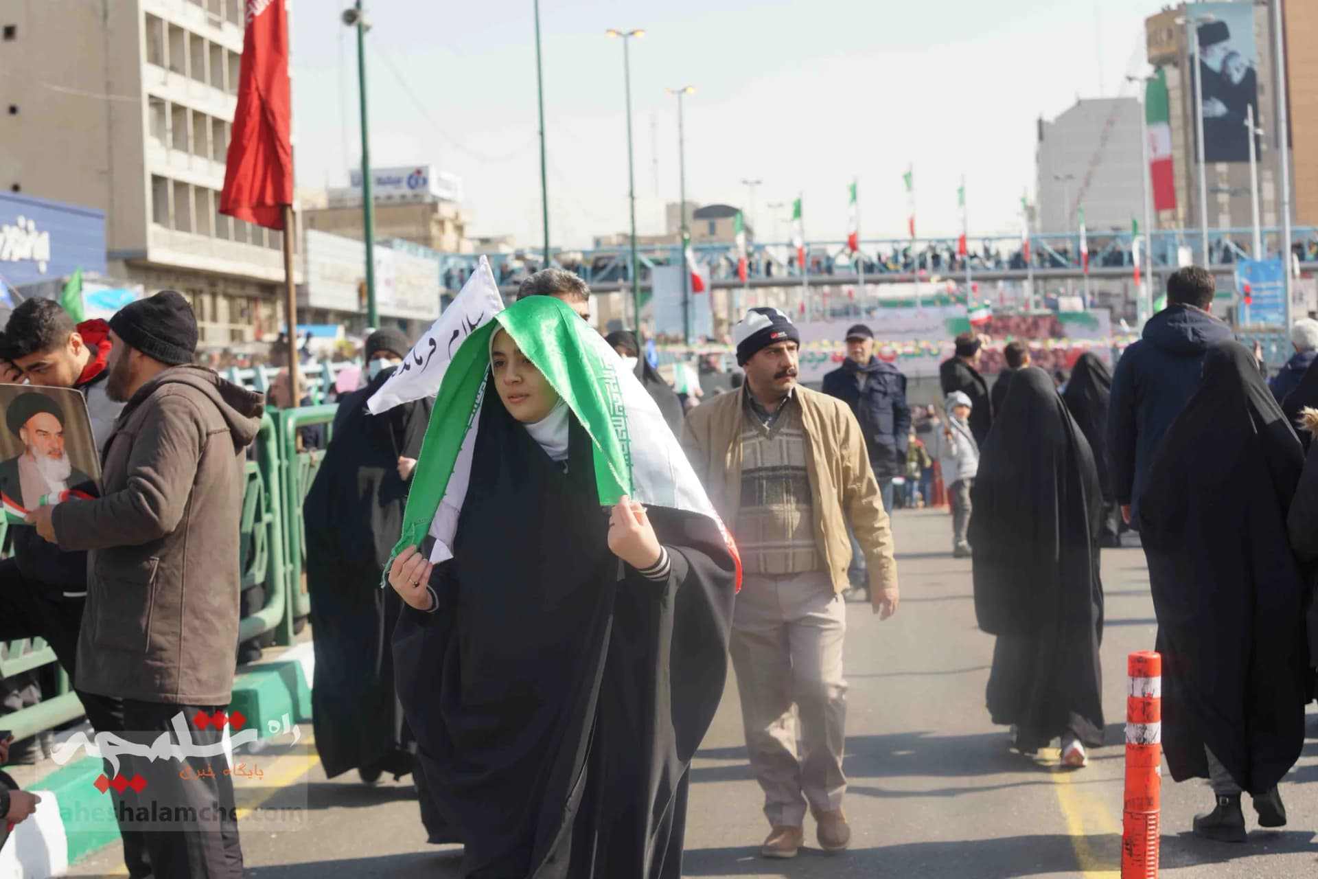 خروش ملت استوار ایران اسلامی در جشن ۴۴سالگی انقلاب اسلامی +تصاویر — تصویر 20