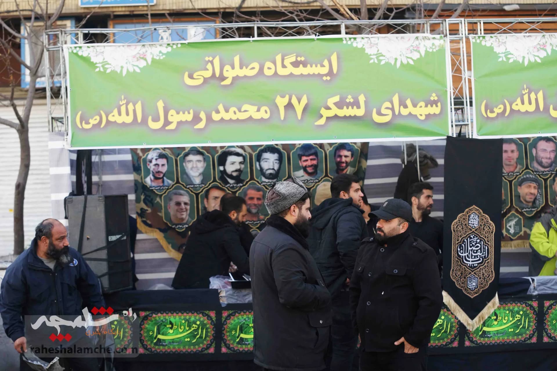 سنگ تمام مردم ایران در تشییع شهدای گمنام +تصاویر — تصویر 12
