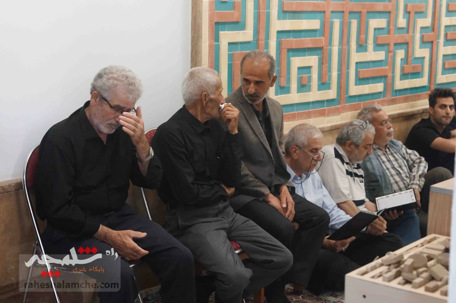 برگزاری مراسم ترحیم زندهیاد «حسین کنفی» در حوزه هنری +تصاویر — تصویر 5