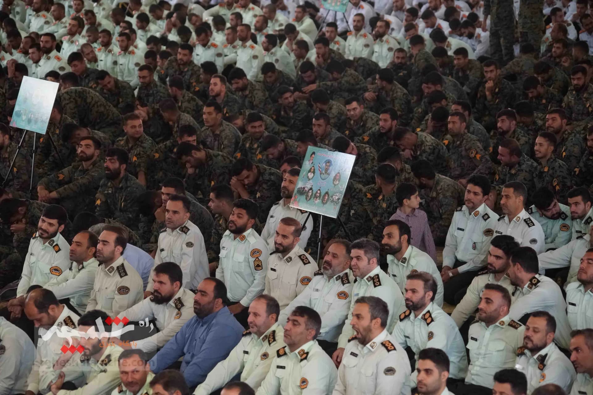 گزارش تصویری نمازجمعه تهران در هفته نیروی انتظامی — تصویر 33