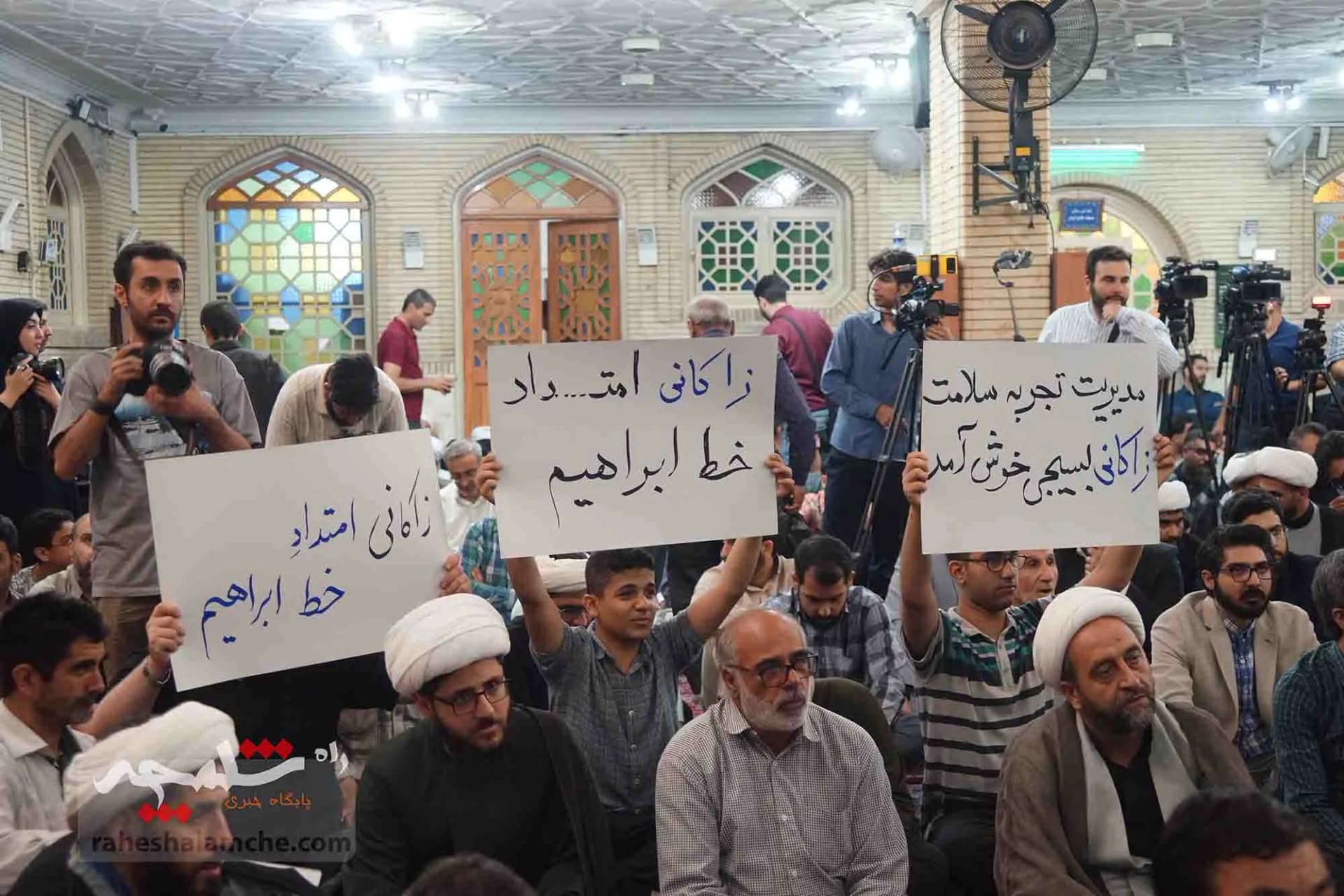 دیدار مردمی زاکانی در مسجد ابوذر تهران +تصاویر — تصویر 55