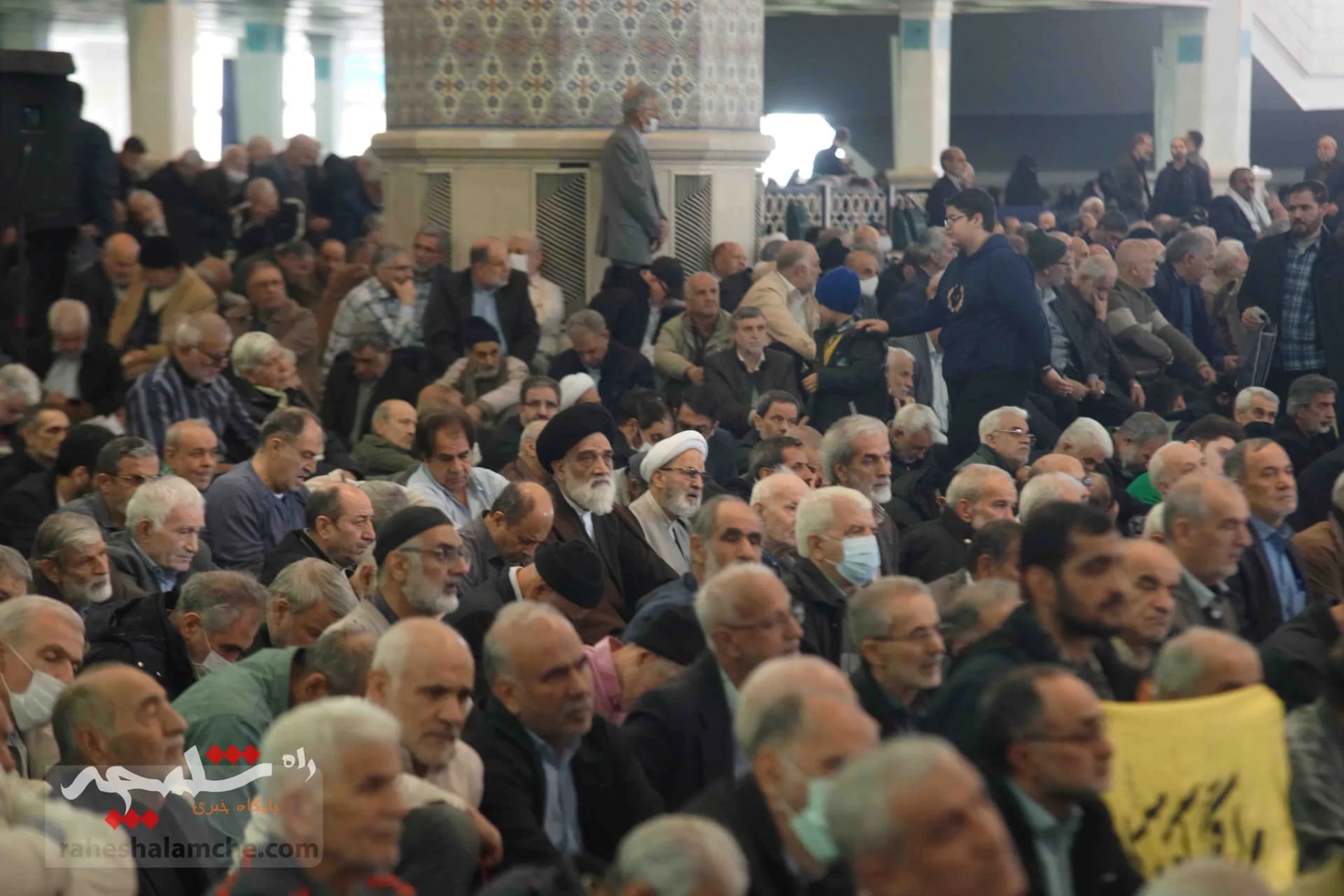 اولین نمازجمعه امسال در ماه مبارک رمضان +تصاویر — تصویر 8