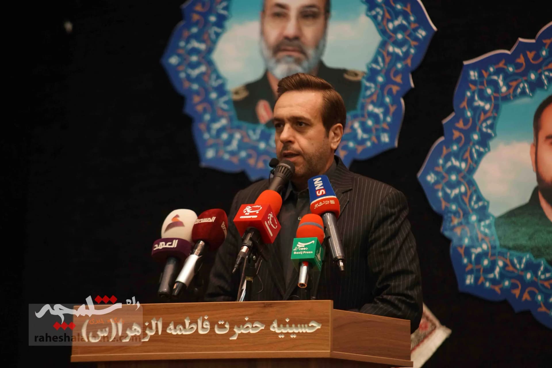مراسم یادبود شهدای کنسولگری ایران در دمشق +تصاویر — تصویر 15