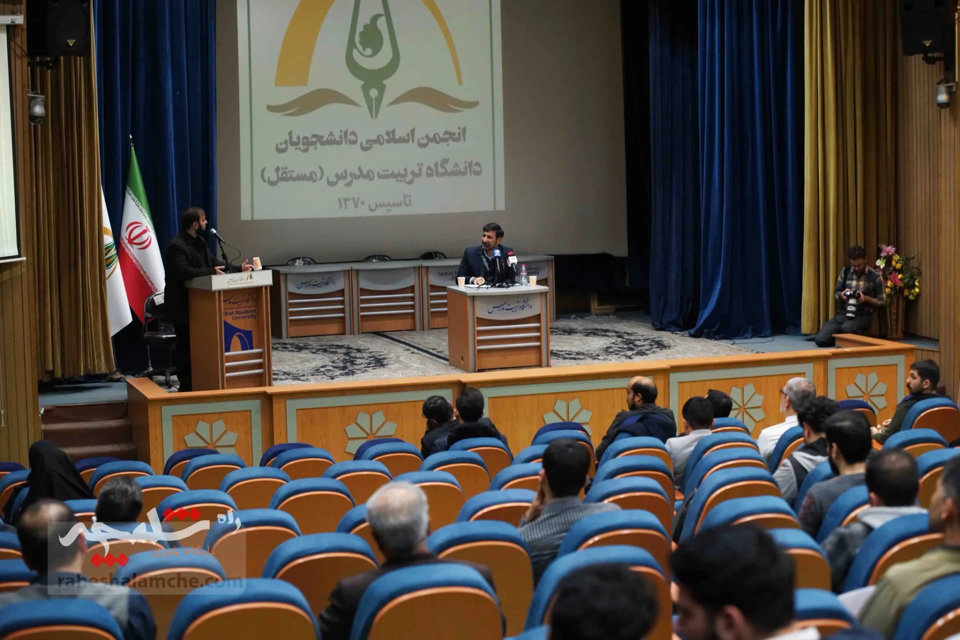 طحان نظیف به پرسشهای دانشجویان دانشگاه تربیت مدرس پاسخ داد +تصاویر — تصویر 2