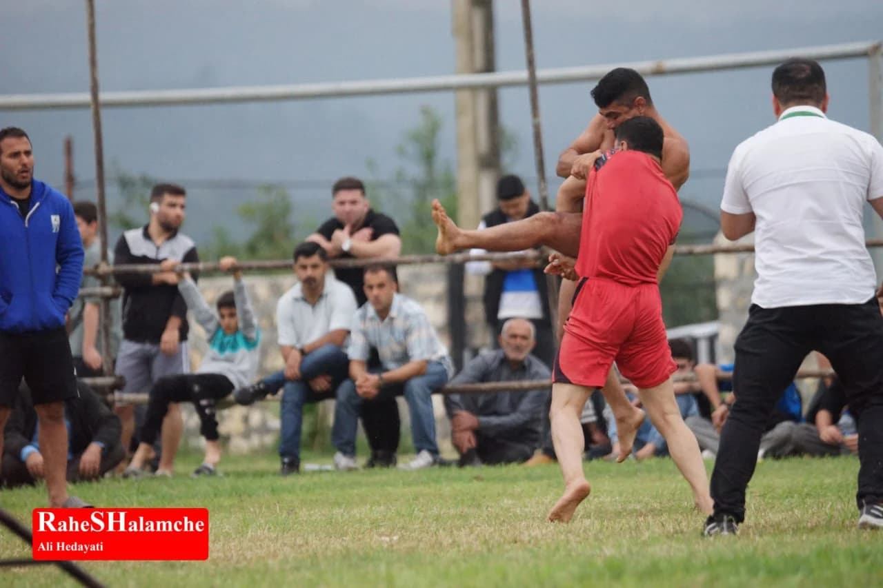 اولین روز مسابقات کشتی بزرگ لوچو در بندپی بابل +تصاویر — تصویر 62