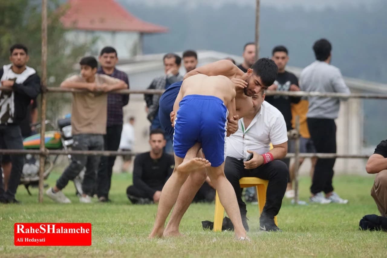 اولین روز مسابقات کشتی بزرگ لوچو در بندپی بابل +تصاویر — تصویر 44